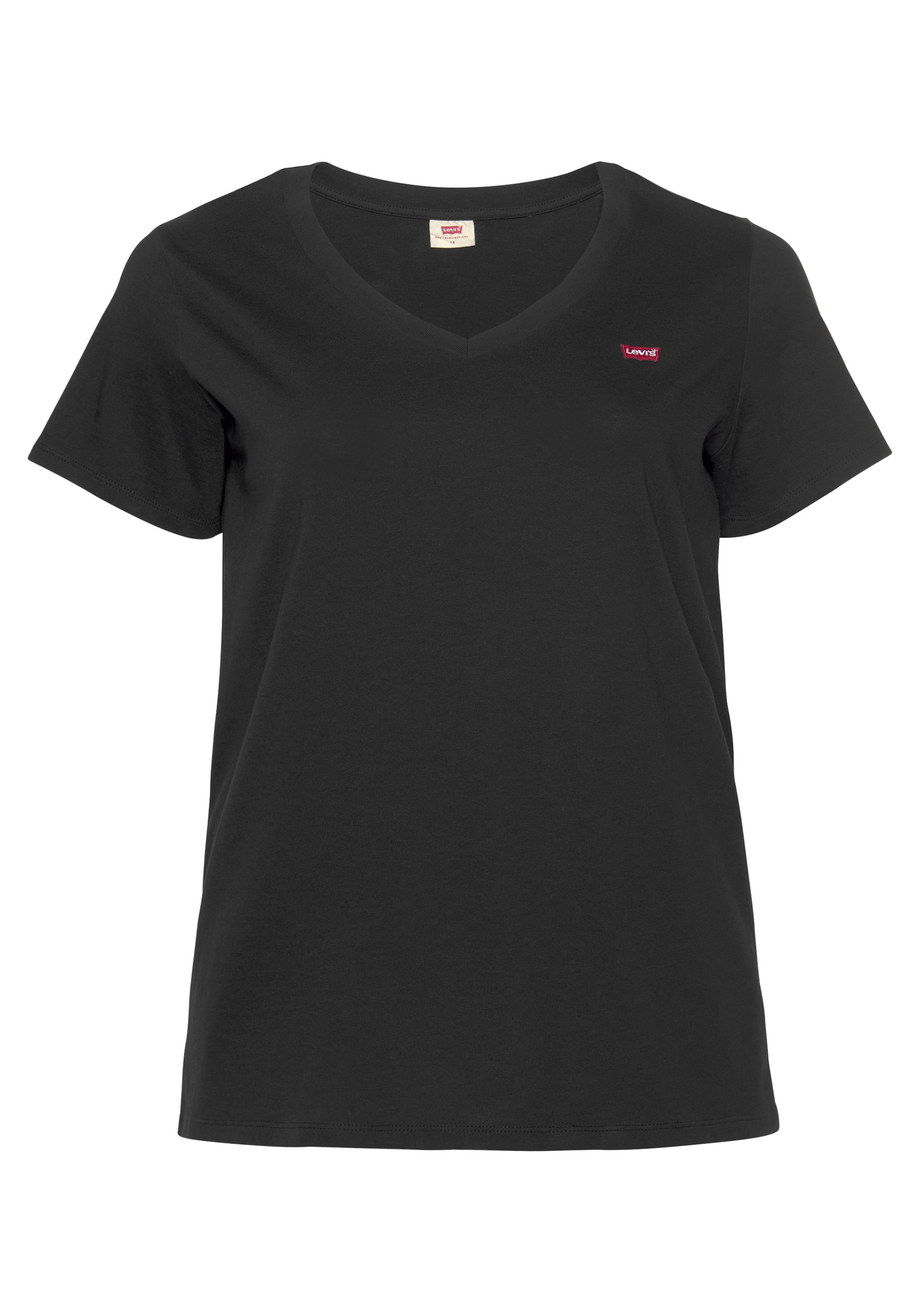 Levi's® Plus V-Shirt »V NECK TEE« Figurumspielende Passform