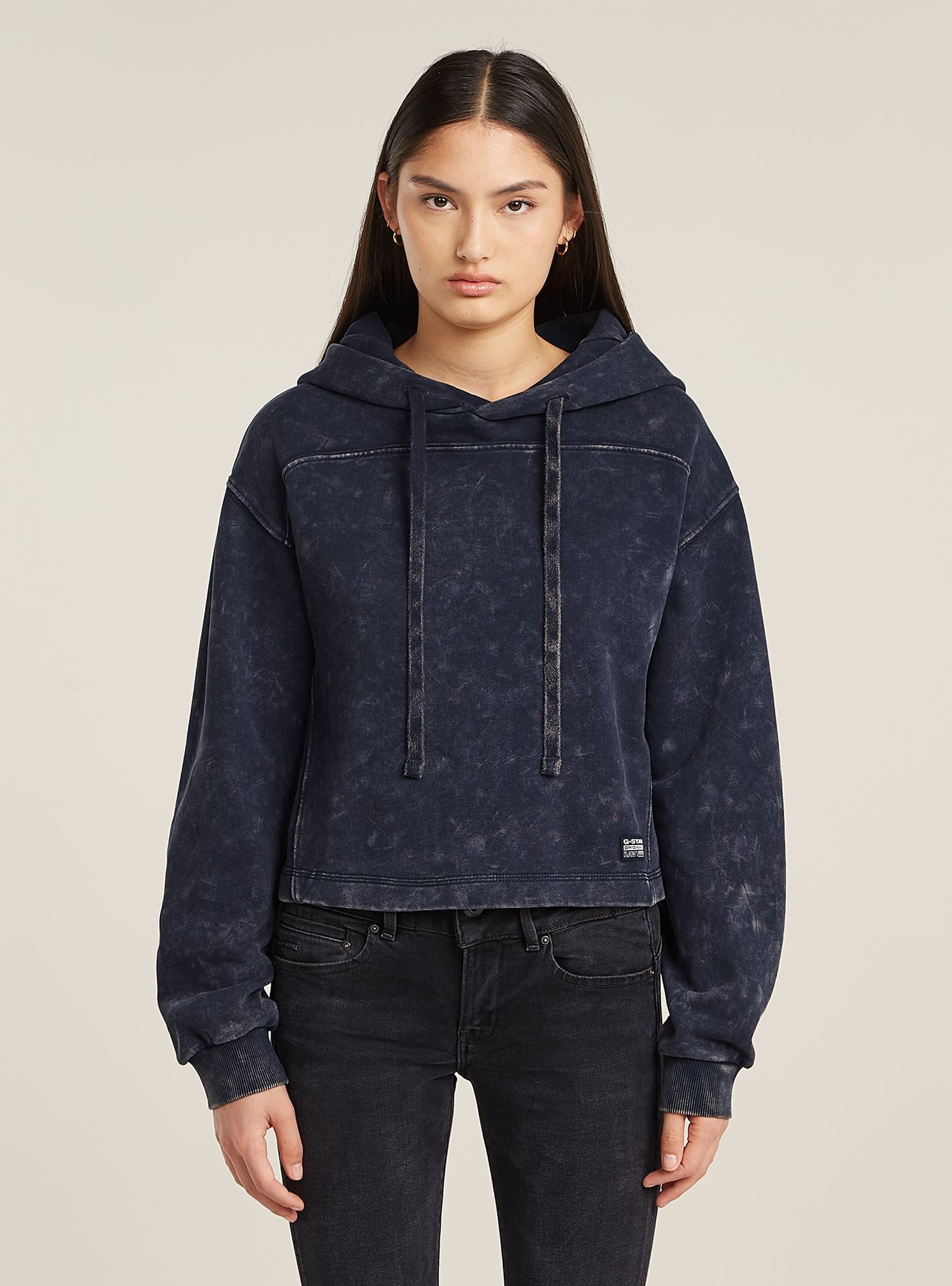 G-STAR Longpullover »Overdyed Loose Hooded Sweatshirt«