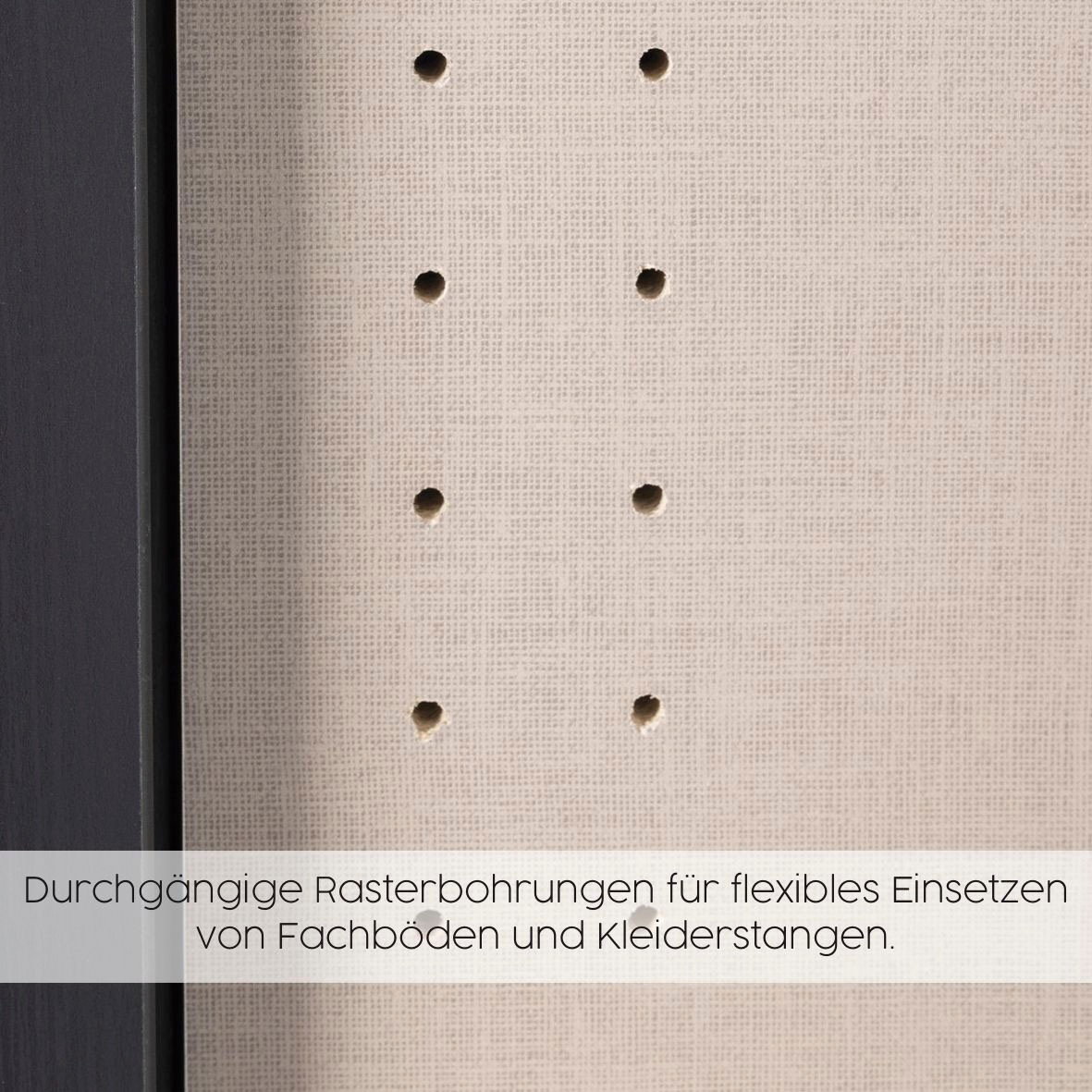 rauch Drehtürenschrank »Kleiderschrank Schrank Garderobe AGORDO TOPSELLER Schlafzimmer«, (in zwei Griff-Farben mit Dekor- oder Hochglanzfront), durchdachte Innenausstattung, in 6 Breiten und 2 Höhen MADE IN GERMANY