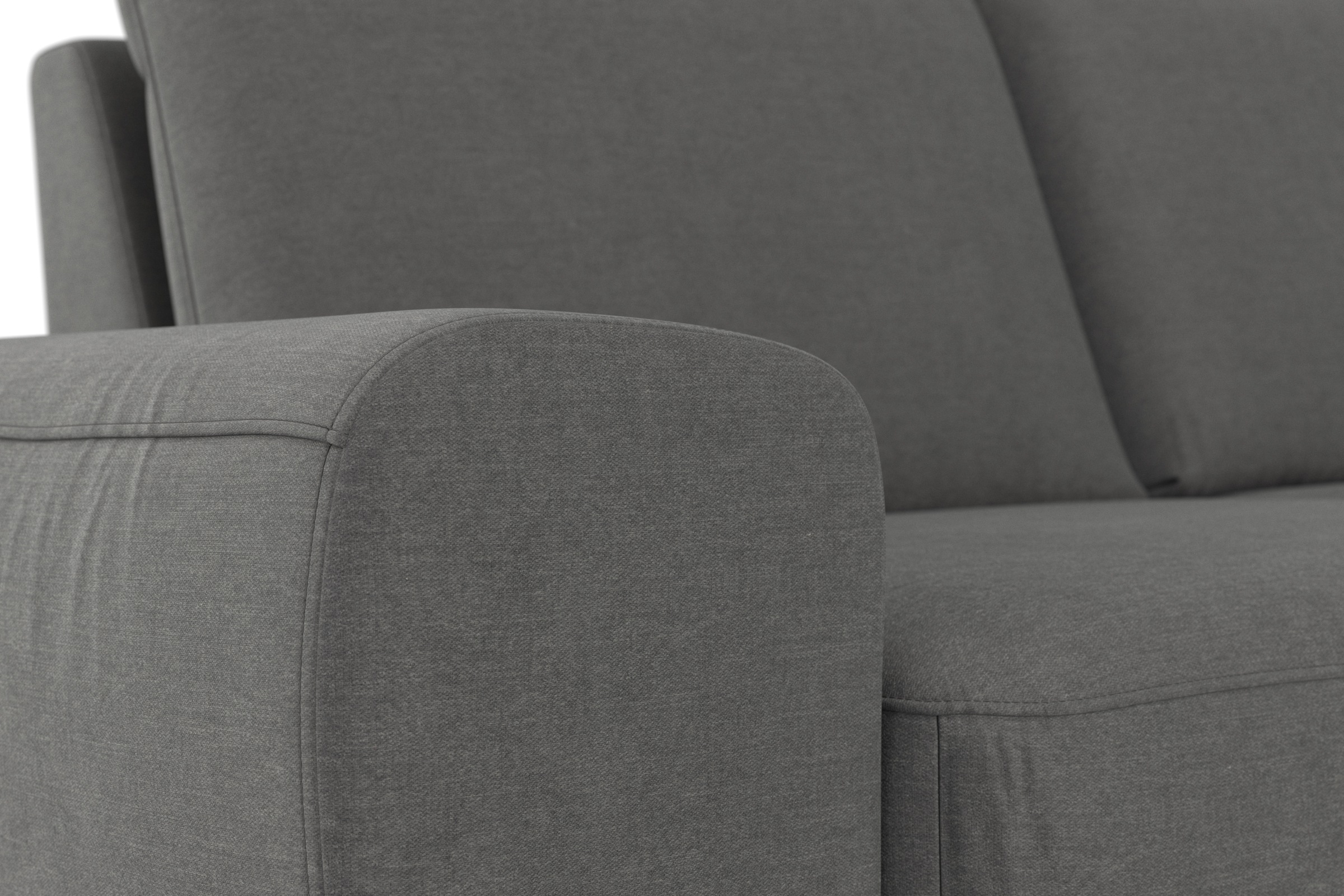 sit&more Ecksofa »Cinturo L-Form«, inklusive Sitztiefenverstellung und Federkern, Sitzhöhe 48 cm