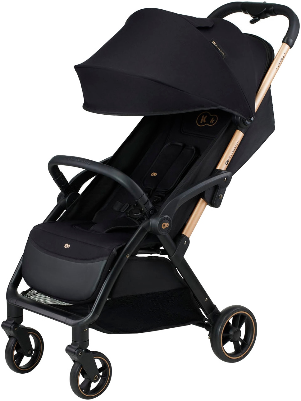 KINDERKRAFT Kinder-Buggy »APINO« 22 kg raven black