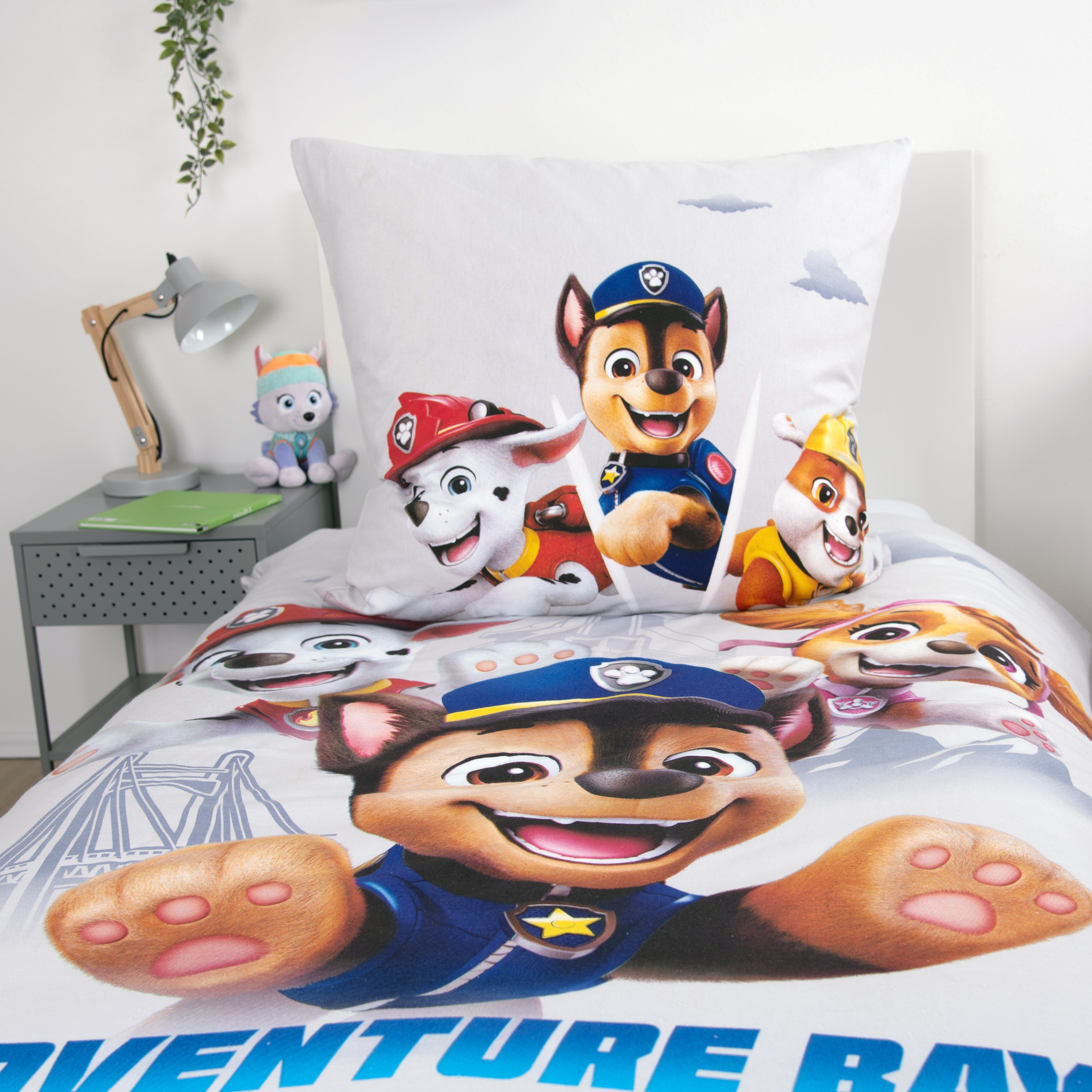 PAW PATROL Wendebettwäsche »Paw Patrol« 2 Stk. mit den beliebten Hunde-Helden