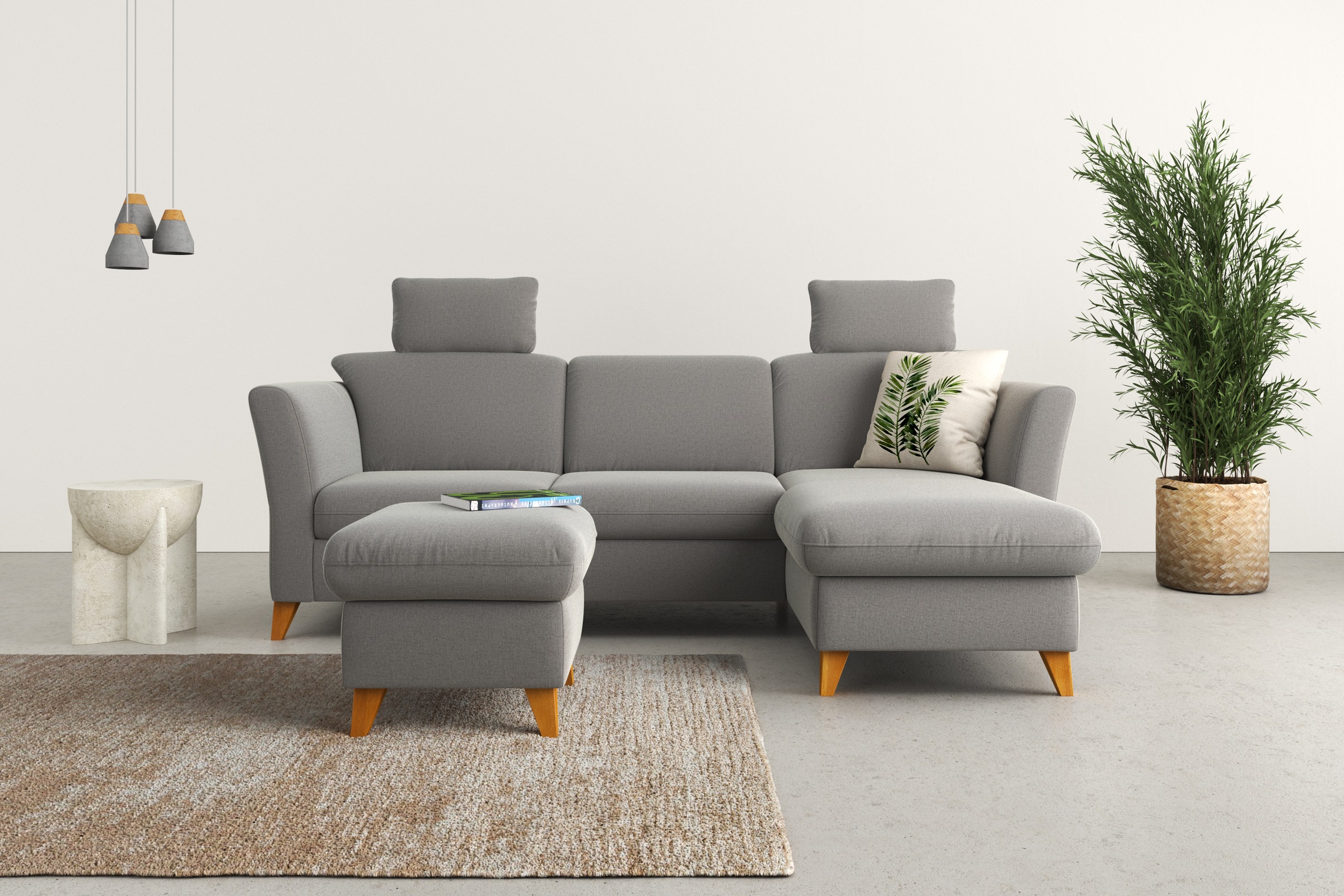 Home affaire Polsterhocker »Trelleborg«, passend zur Serie "Trelleborg", incl. Stauraum