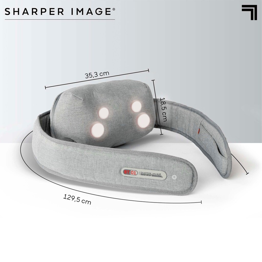 Sharper Image Shiatsu-Massagegürtel »Multifunktionales Ganzkörper Massagegerät«