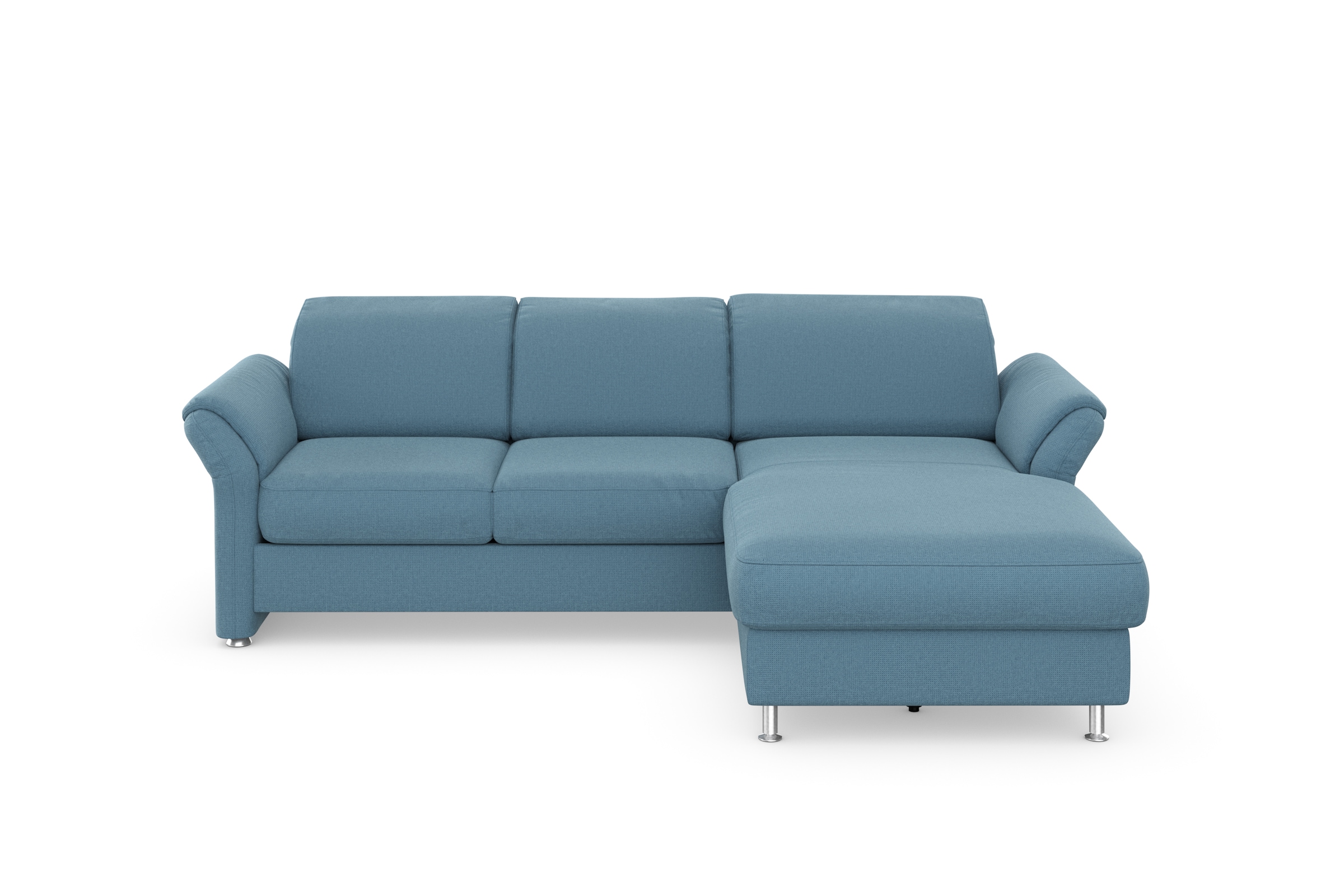sit&more Ecksofa »Apulia L-Form«, wahlweise Bettfunktion, Bettkasten und Kopf- und Armteilverstellung