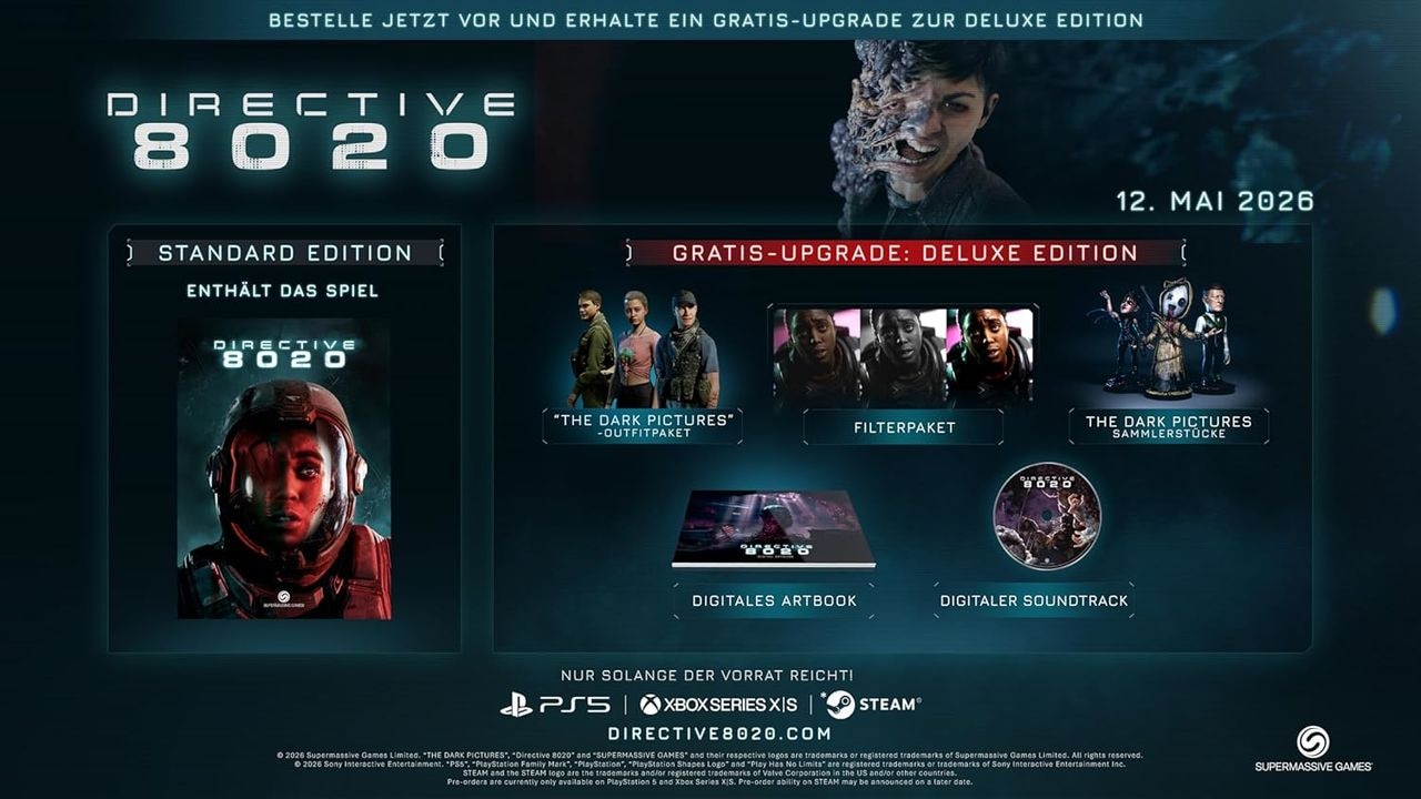 Bandai Spielesoftware »Directive 8020 - Deluxe Edition« Xbox Series X