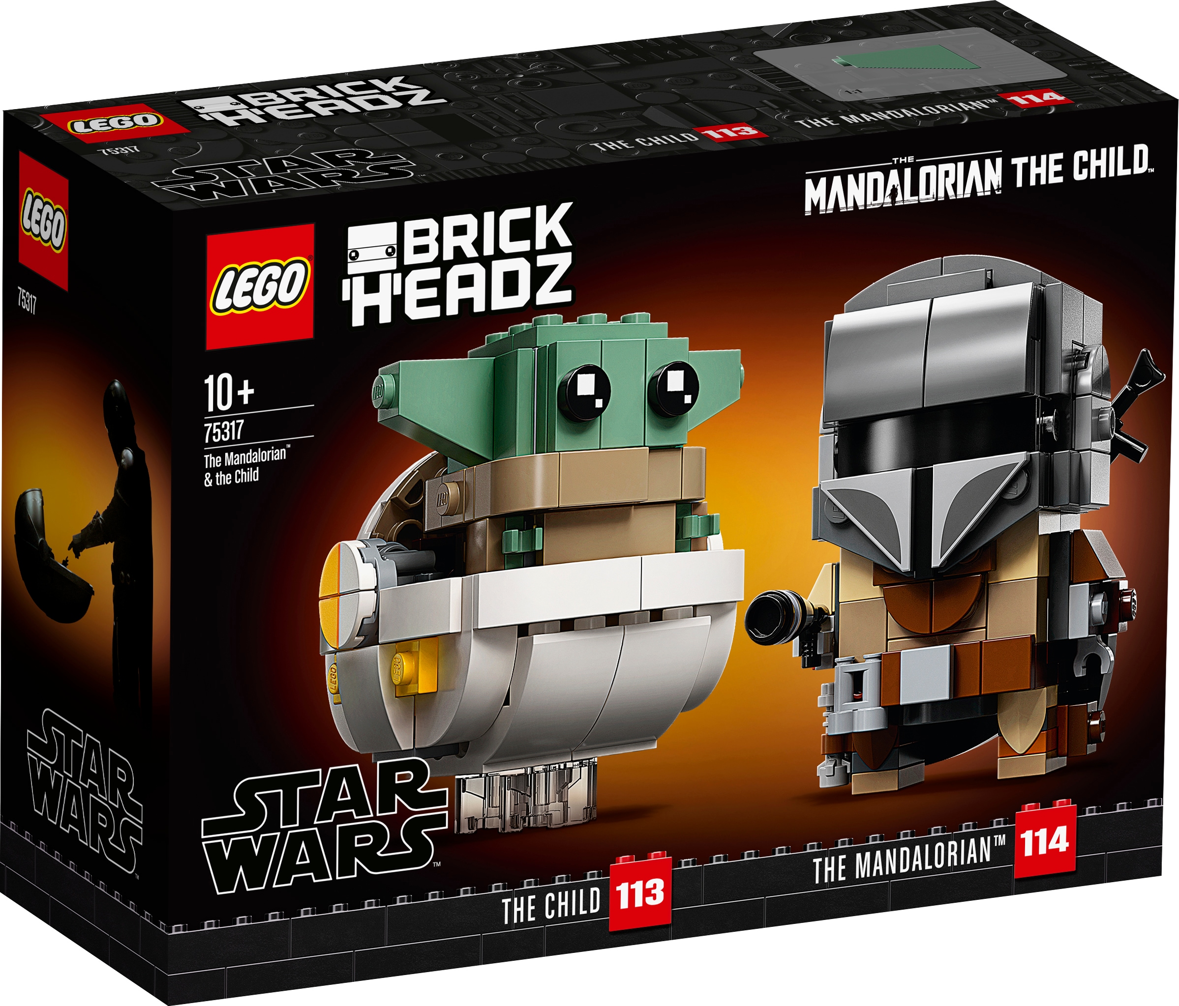 LEGO® Konstruktionsspielsteine »Der Mandalorianer™ und das Kind (75317), LEGO® Star Wars™«, (295 St.), Made in Europe