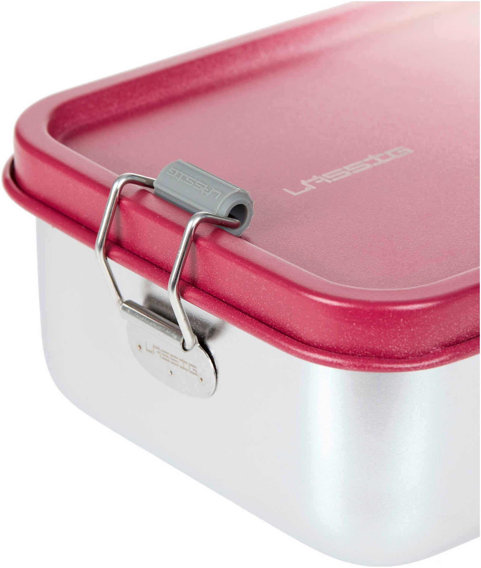 LÄSSIG Lunchbox »Solid berry/rose« 1 Stk. tlg. aus Edelstahl
