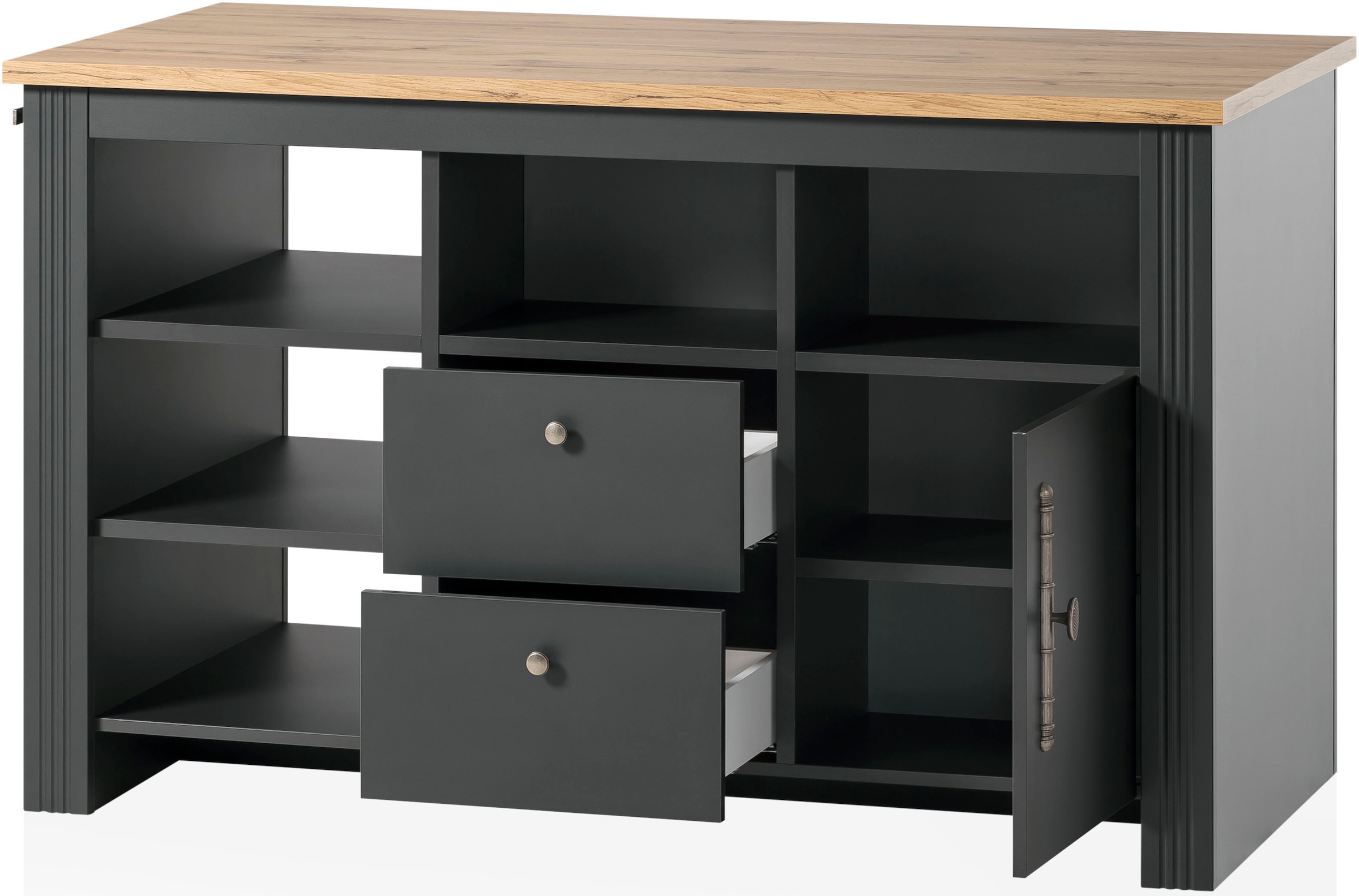 KOCHSTATION Küche »KS-Westminster«, Breite 226 cm, ohne E-Geräte