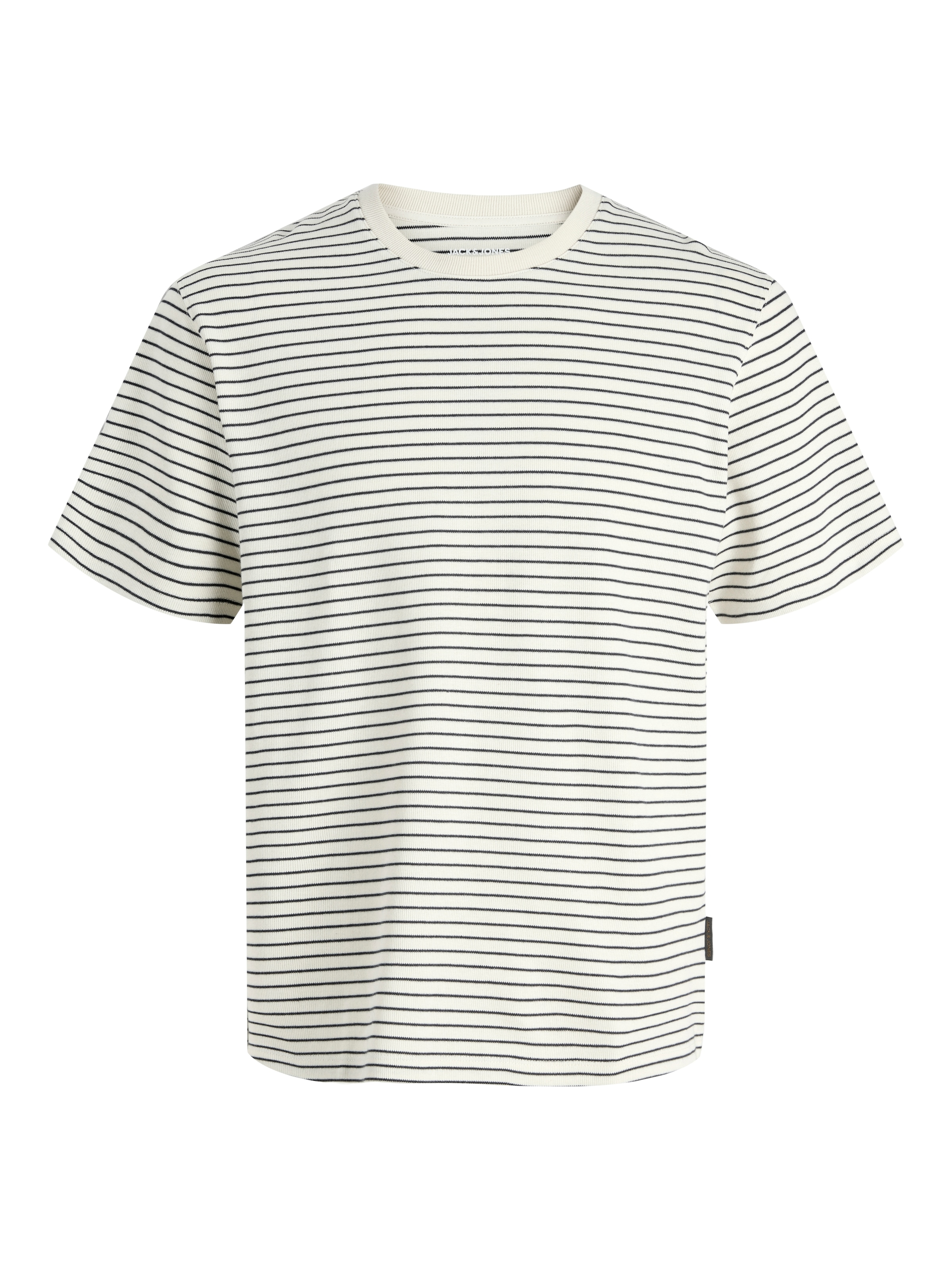 Jack & Jones Rundhalsshirt »JJEDOVER STRIPED TEE SS CREW NECK SN« mit Streifendesign