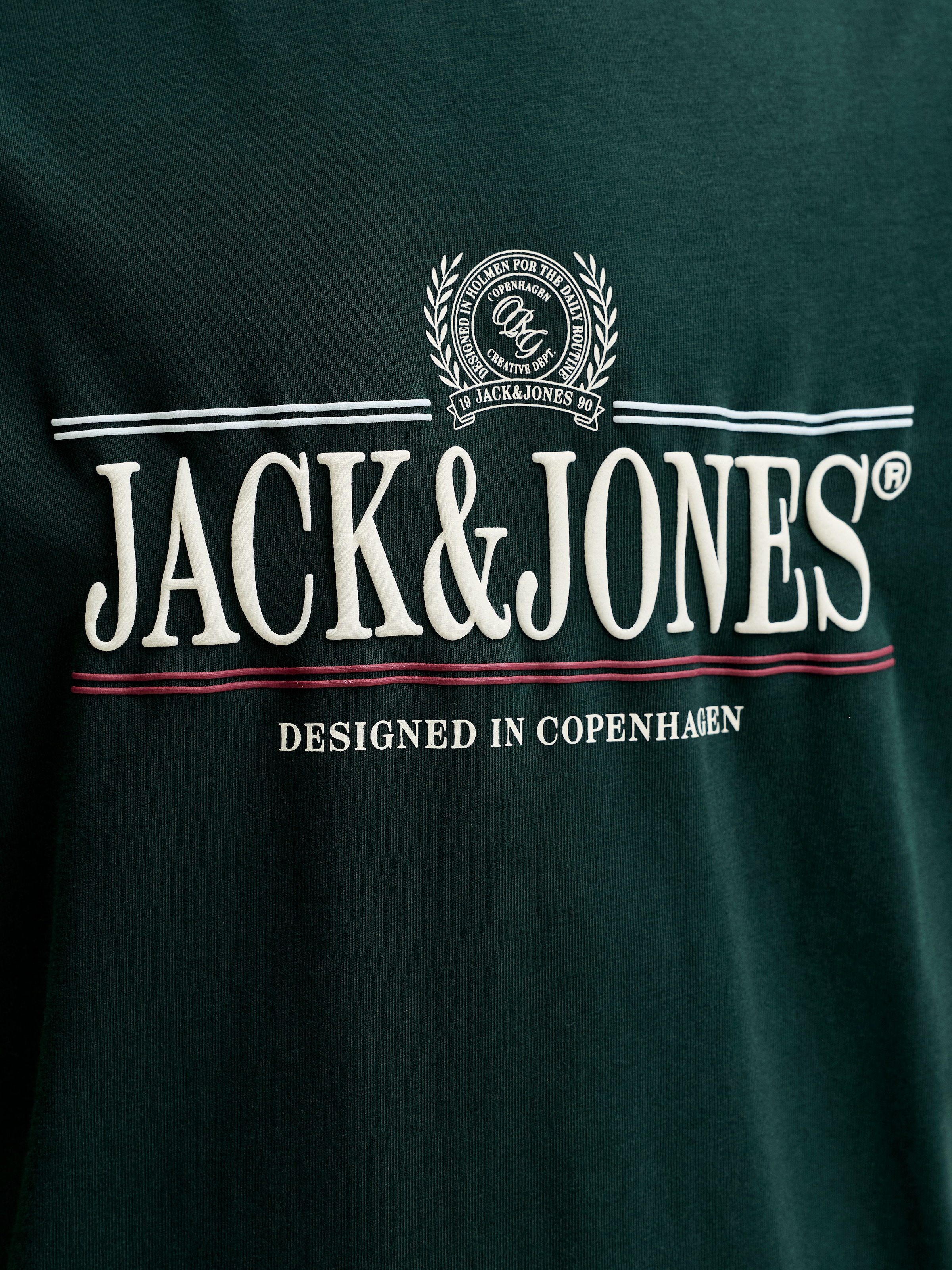 Jack & Jones Junior Rundhalsshirt »JORFREDERIKSBERG GRAPHIC BOX TEE SS JNR« Baumwolle, regular fit