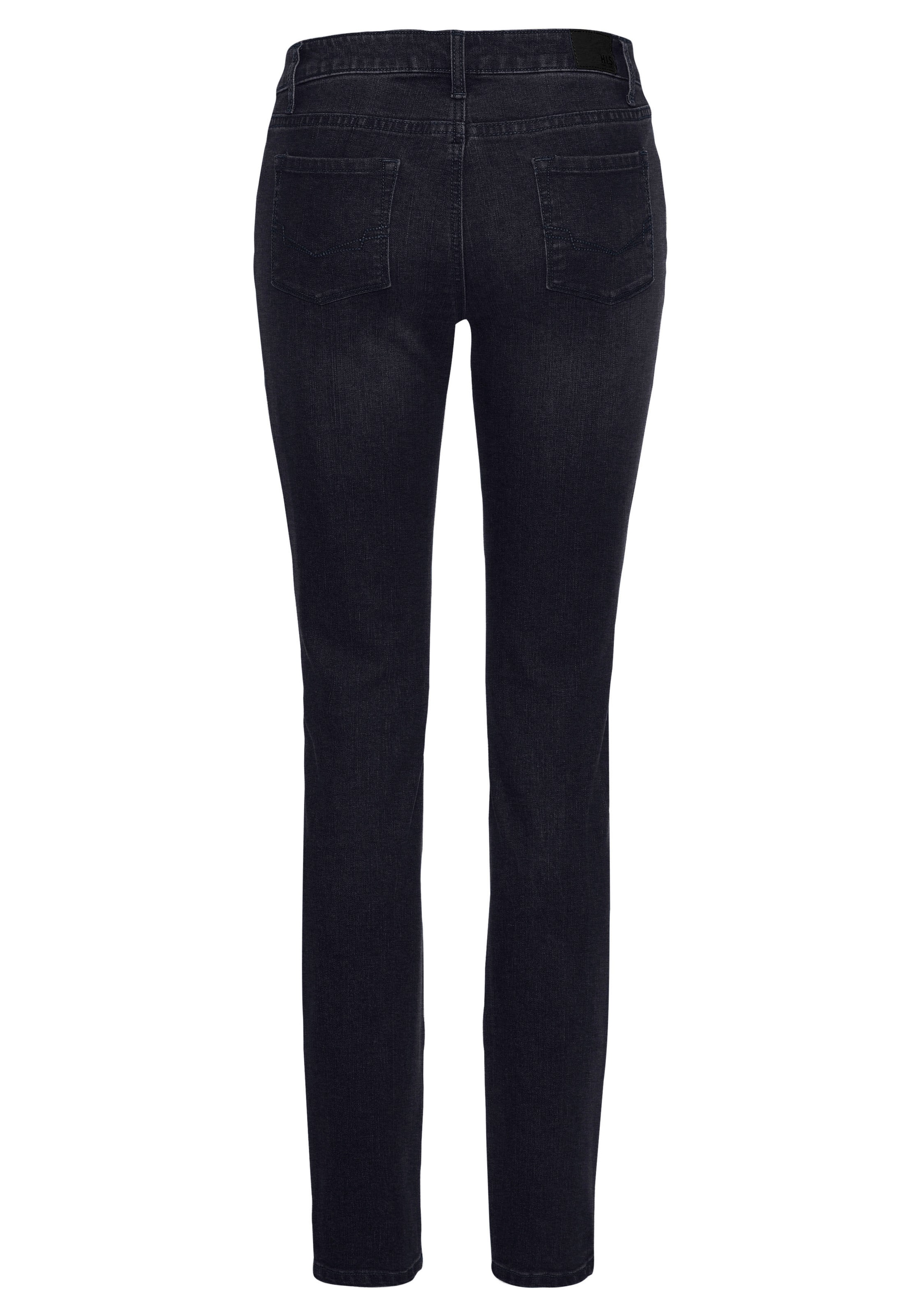 H.I.S Slim-fit-Jeans »NEW SLIM FIT REGULAR WAIST«, Ökologische, wassersparende Produktion durch OZON WASH