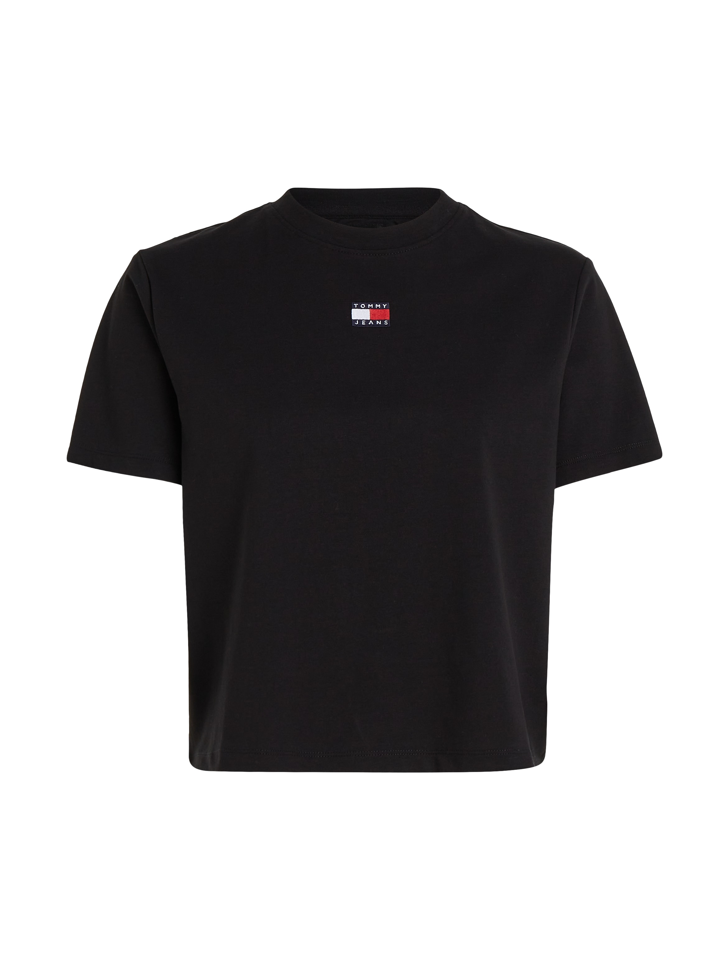 Tommy Jeans T-Shirt »TJW BXY BADGE TEE EXT«, mit Logostickerei