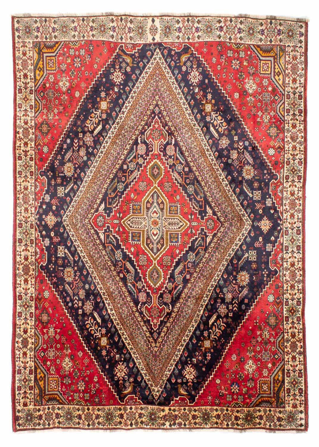 morgenland Wollteppich »Shiraz Medaillon Rosso 315 x 220 cm«, rechteckig, 1 günstig online kaufen