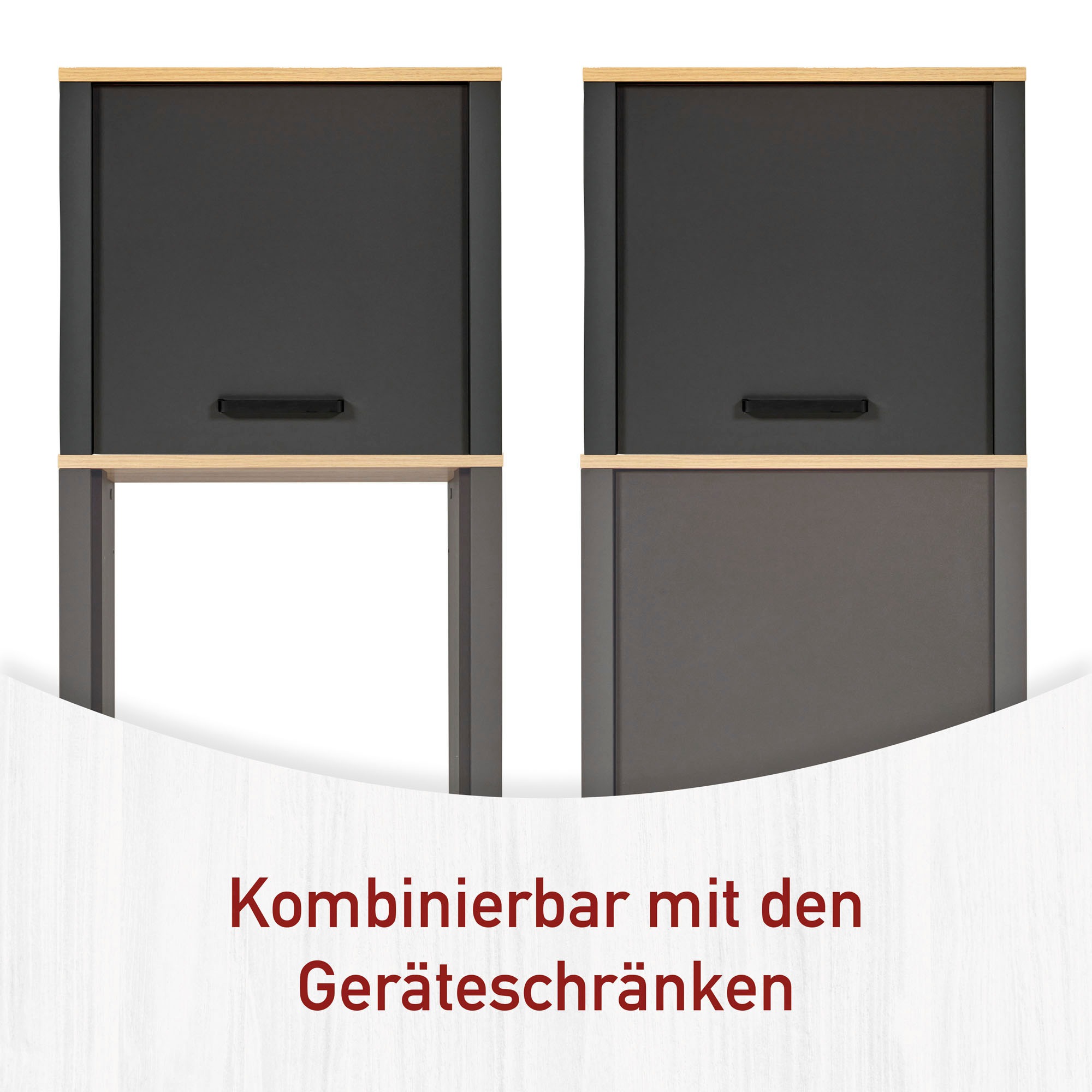 Inter Link Aufsatzschrank »Veneto« 1 Stk. tlg. Stauraum-Modul, passend zu Geräteschränken, 70x60x60,5 cm