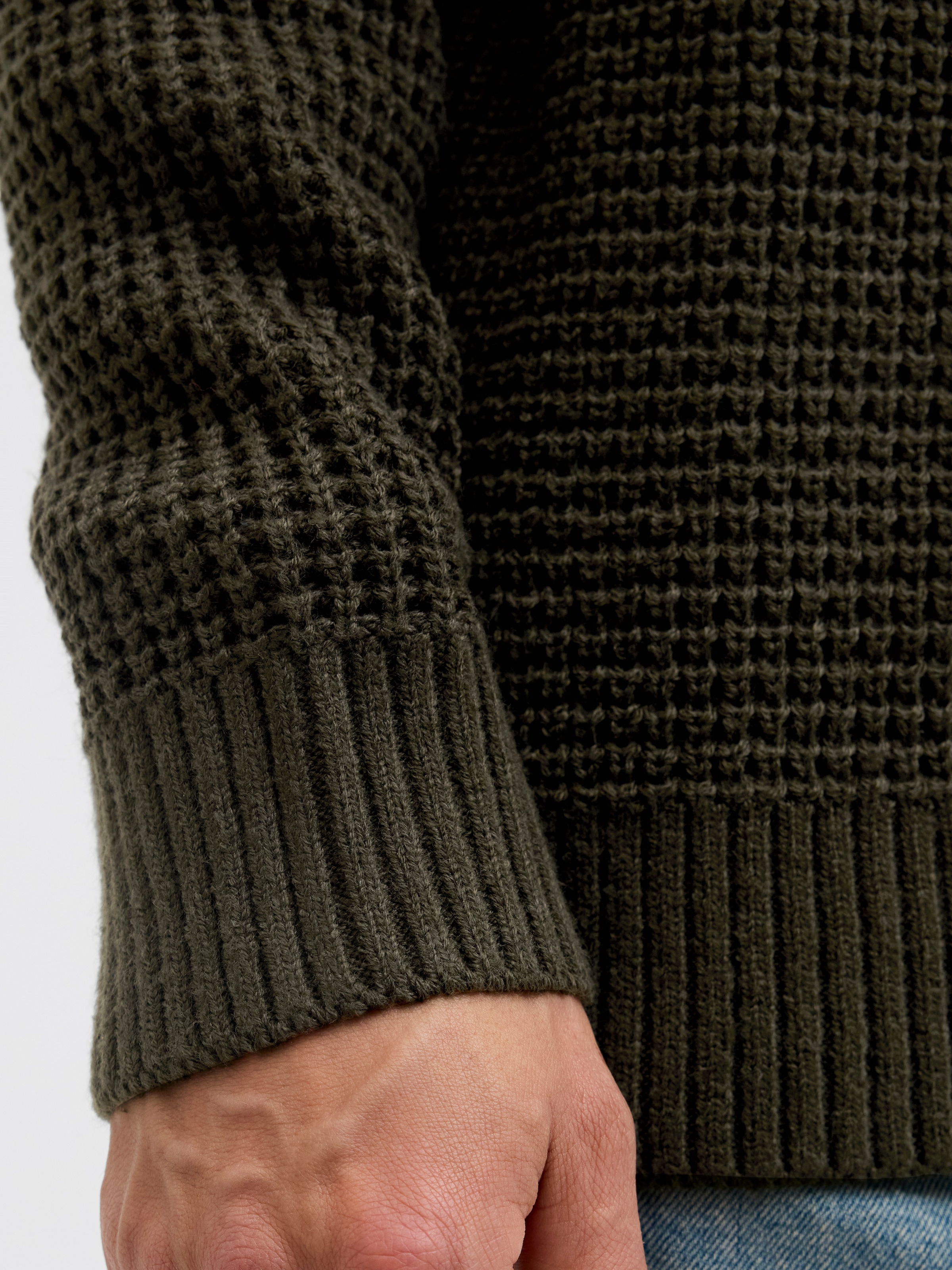 Jack & Jones Strickpullover »JJGLOBAL KNIT CREW NECK«