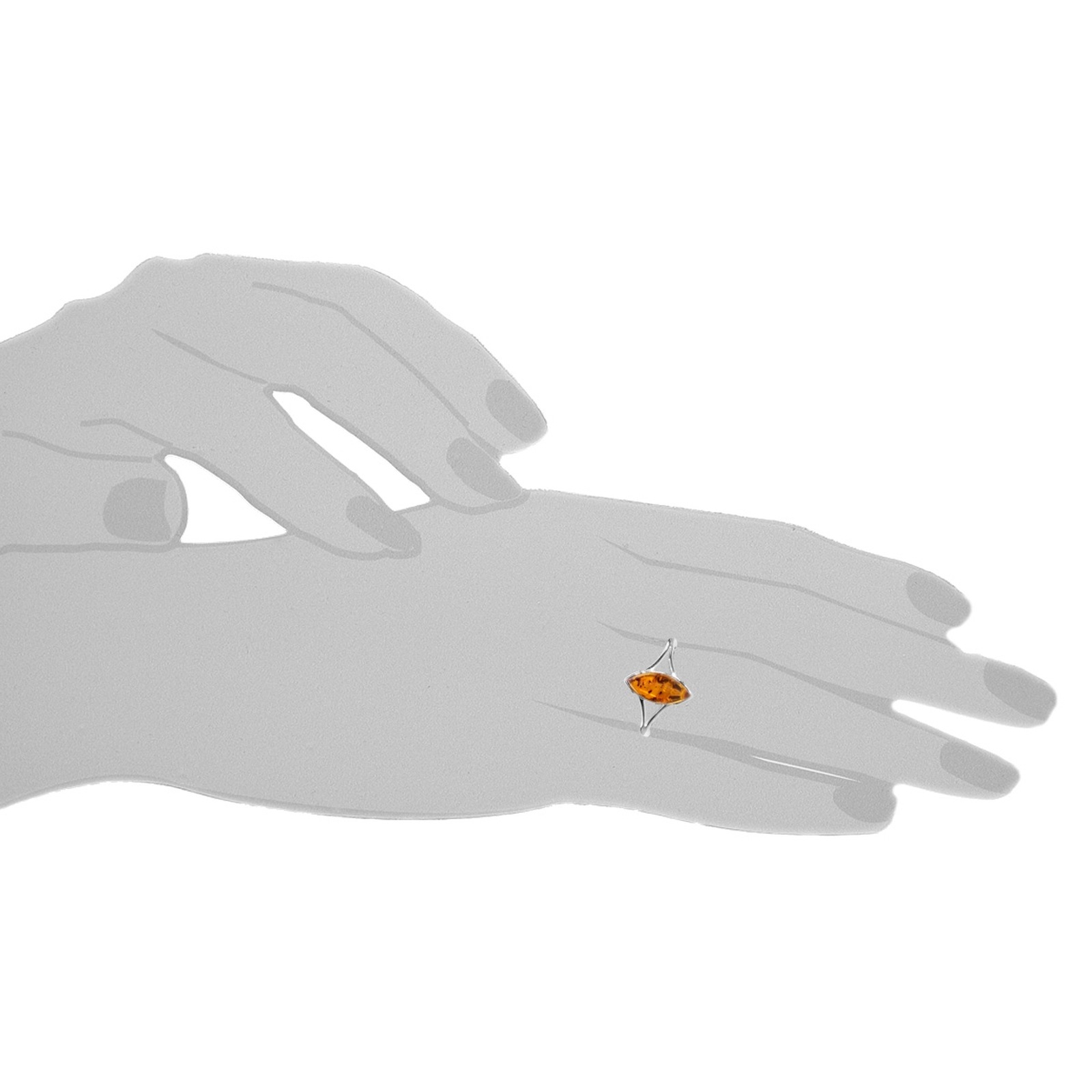 OSTSEE-SCHMUCK Fingerring »Ostsee-Schmuck Ring Amalia Ring Amalia«, (1 tlg.)