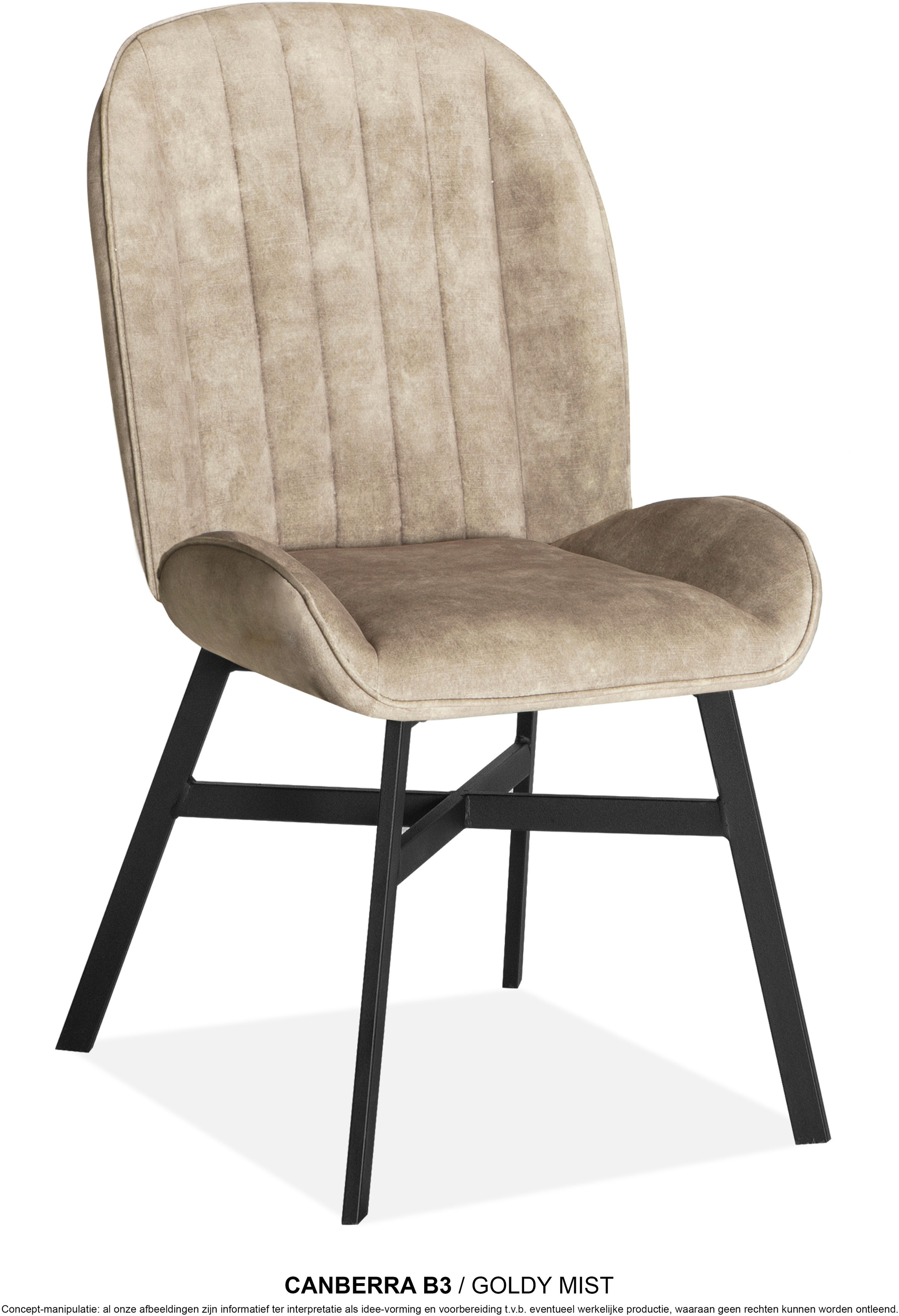 OMG Design Esszimmerstuhl »Canberra« (Set) 1 Stk. Stoff Esszimmerstuhl, pfl günstig online kaufen