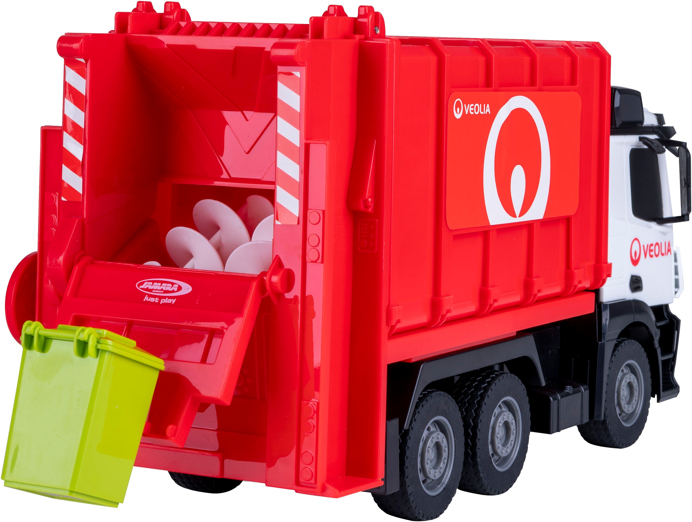 Jamara RC-LKW »Müllwagen Mercedes-Benz Antos 2,4GHz«, LED-Licht vorne; Maßstab 1:26