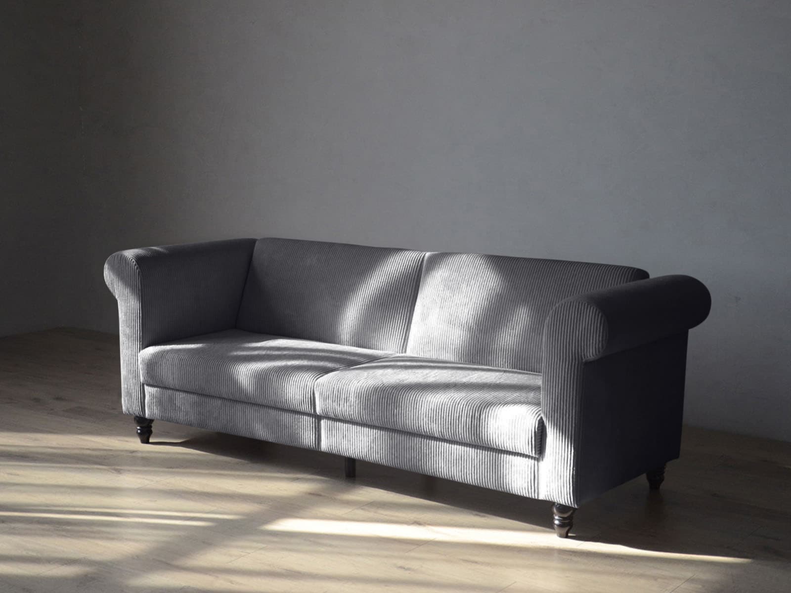 Dorel Home 3-Sitzer »Felix II, Schlafsofa 236cm, (Liegefläche 108x190cm), Rückenlehne«, 3-fach verstellbar, Sitzhöhe 46 cm, Cord