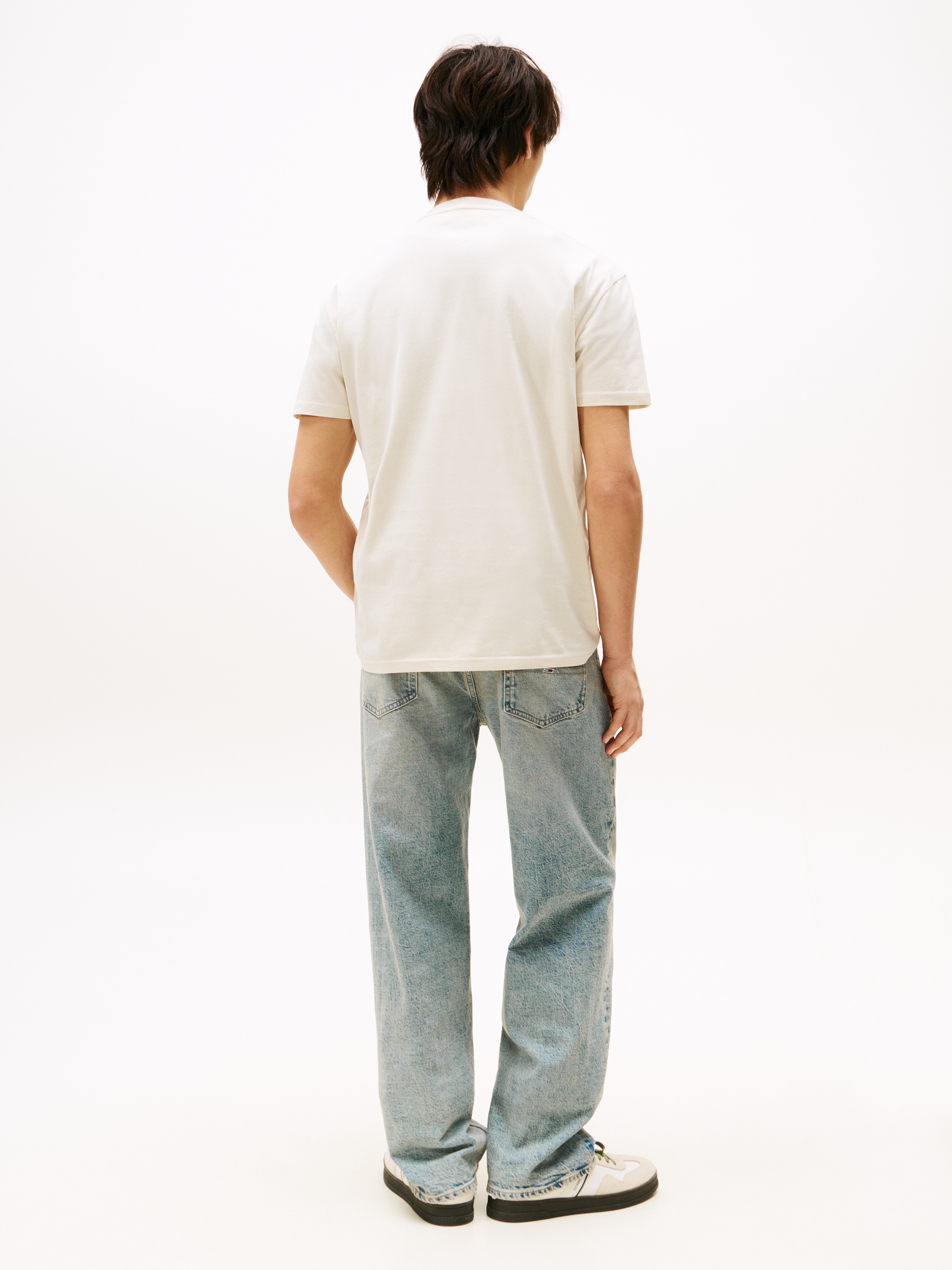 Tommy Jeans T-Shirt »TJM REG LINEAR LOGO TEE EXT«