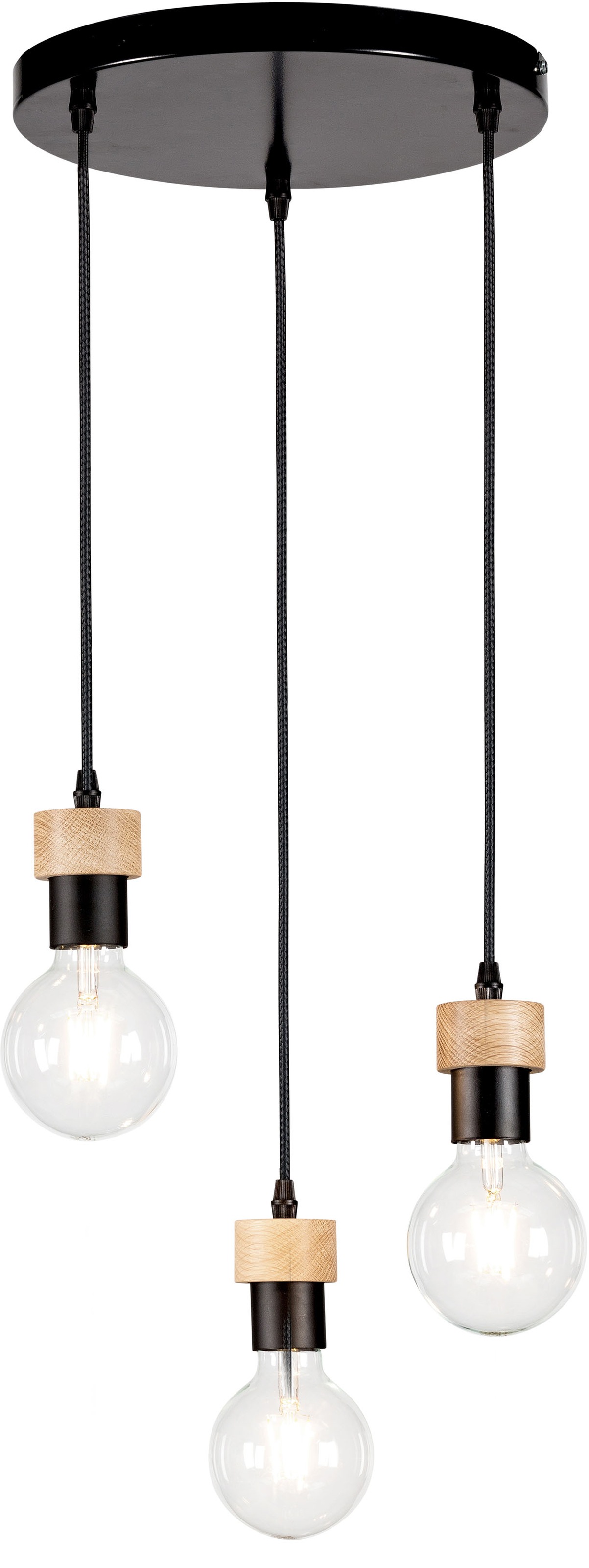 BRITOP LIGHTING Pendelleuchte »CLARTE«, 3 flammig, Leuchtmittel E27   Leuch günstig online kaufen