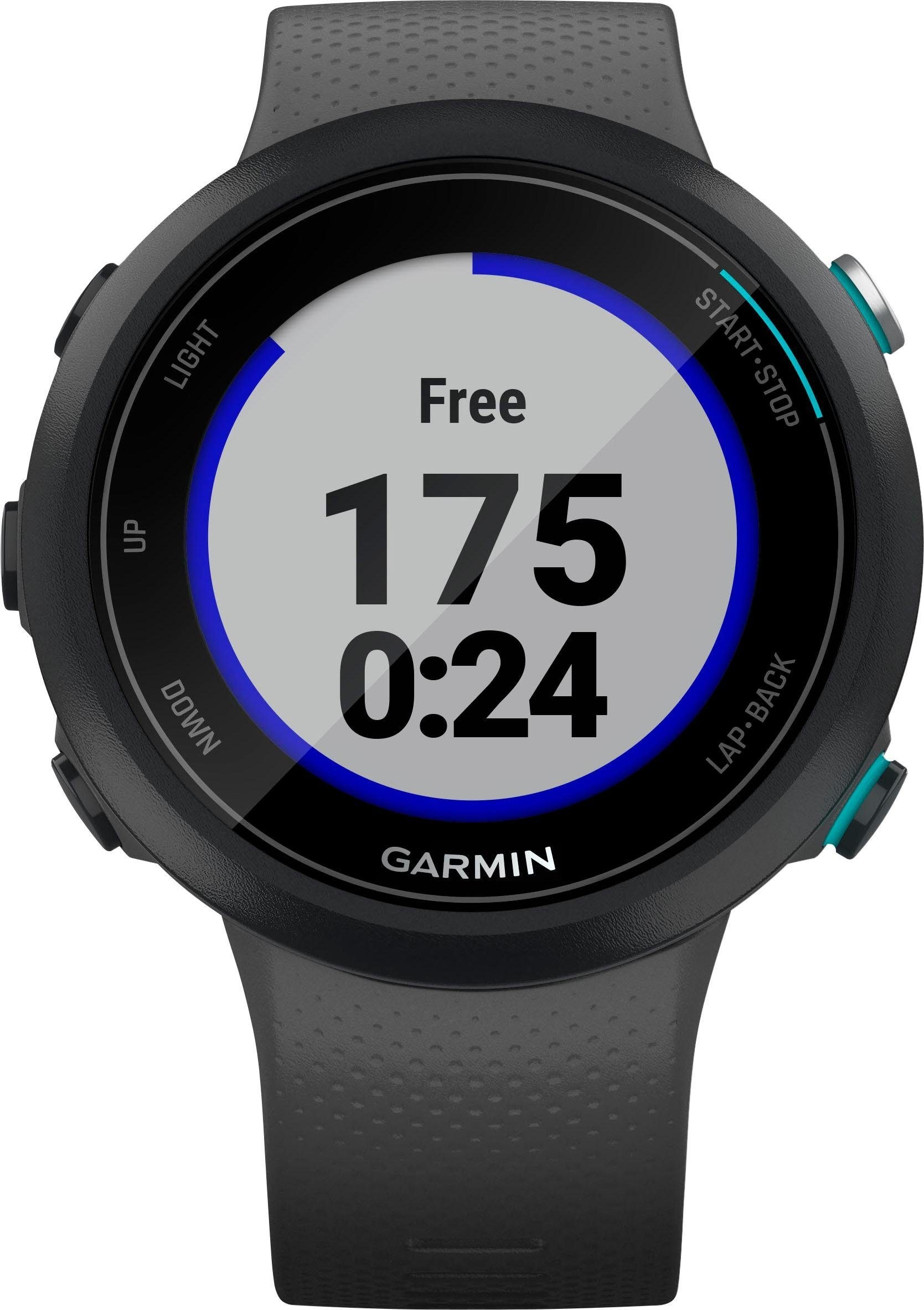 Garmin Smartwatch »Swim2 mit Silikon-Armband 20 mm«, (2,63 cm / 1,04 Zoll),)