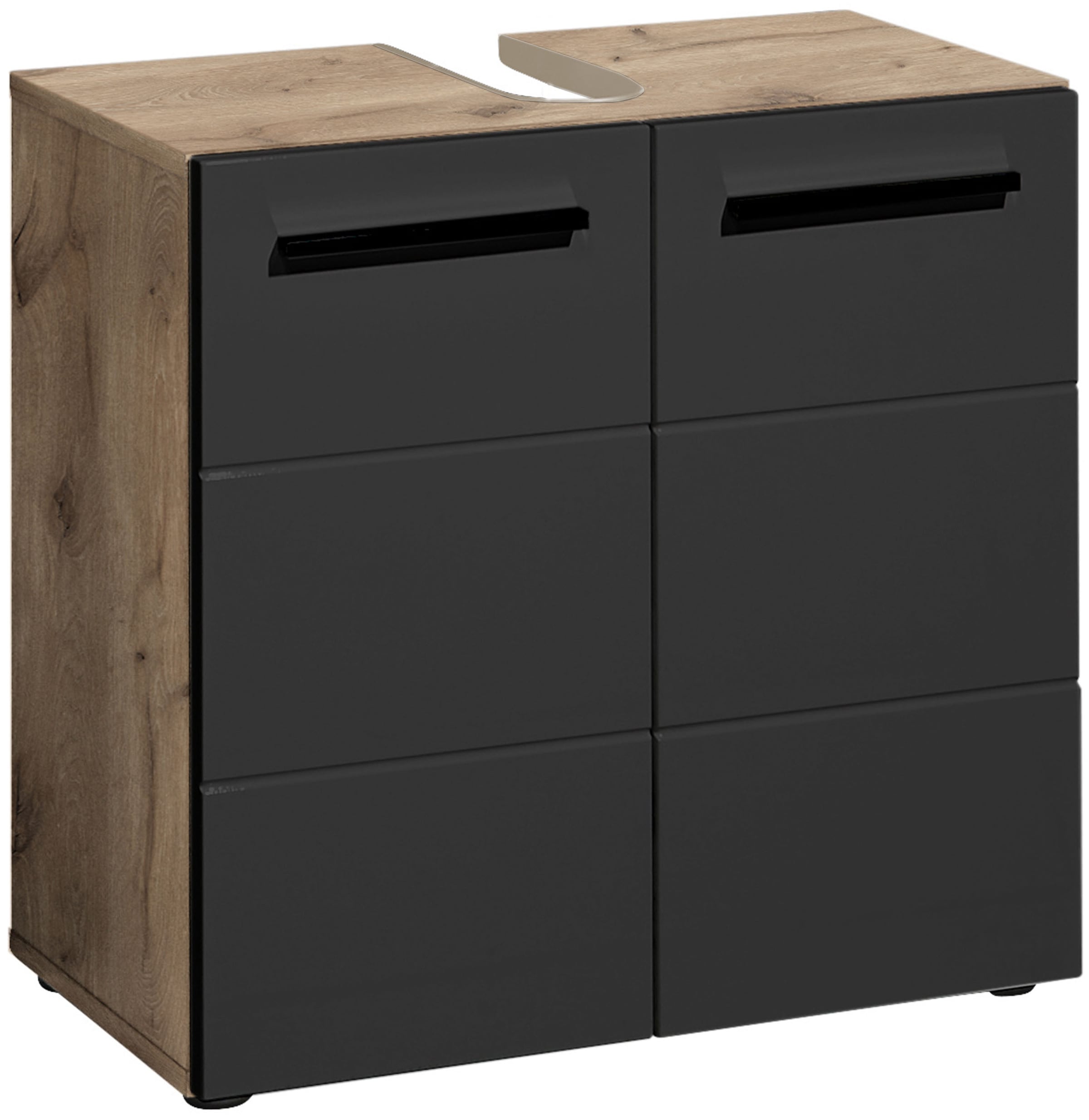 BASIC by Balculina Waschbeckenunterschrank »Vista BxHxT 60x62x31« 1 Stk. tl günstig online kaufen