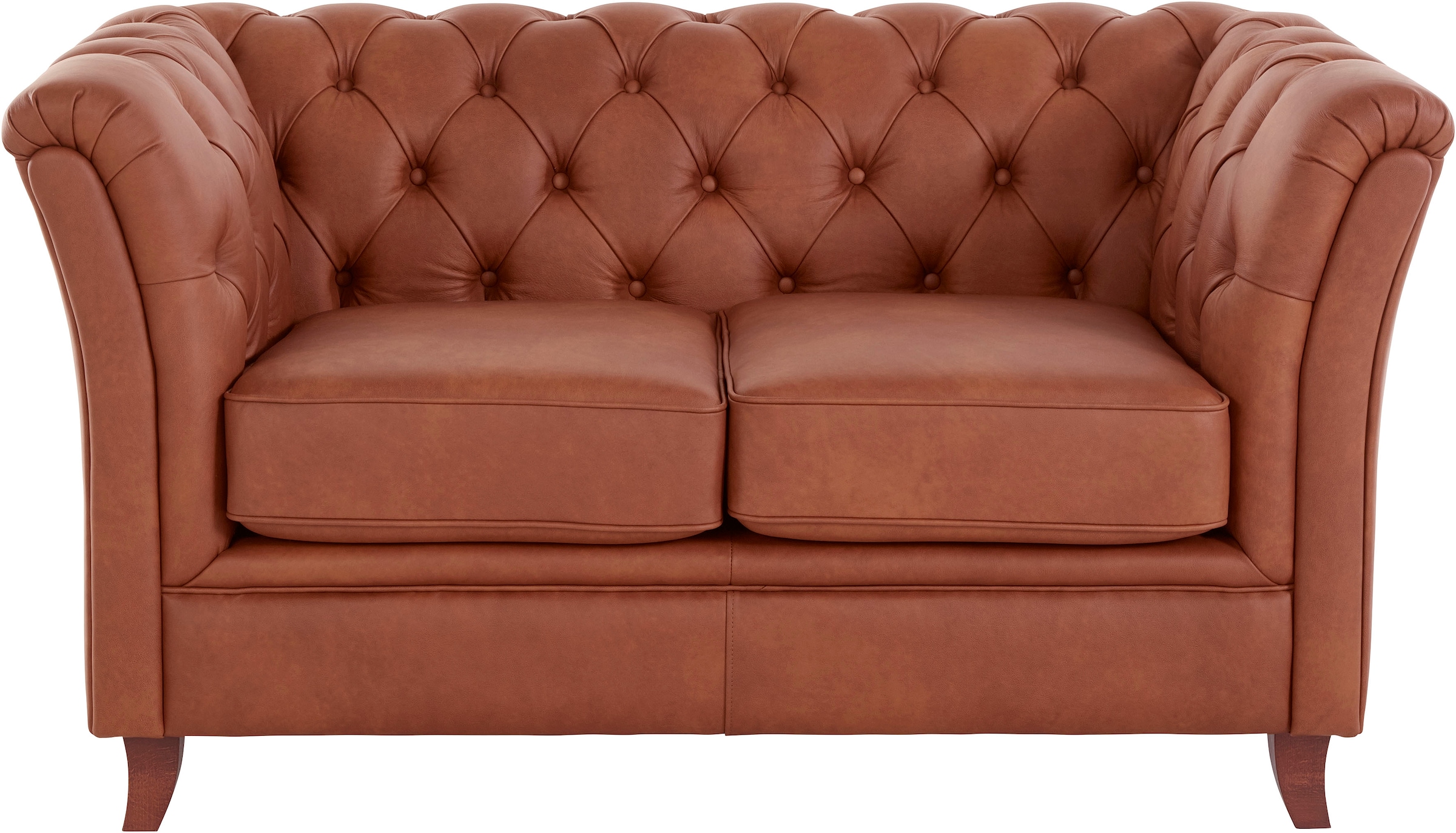 Home affaire Chesterfield-Sofa "Reims", mit echter Chesterfield-Knopfheftun günstig online kaufen