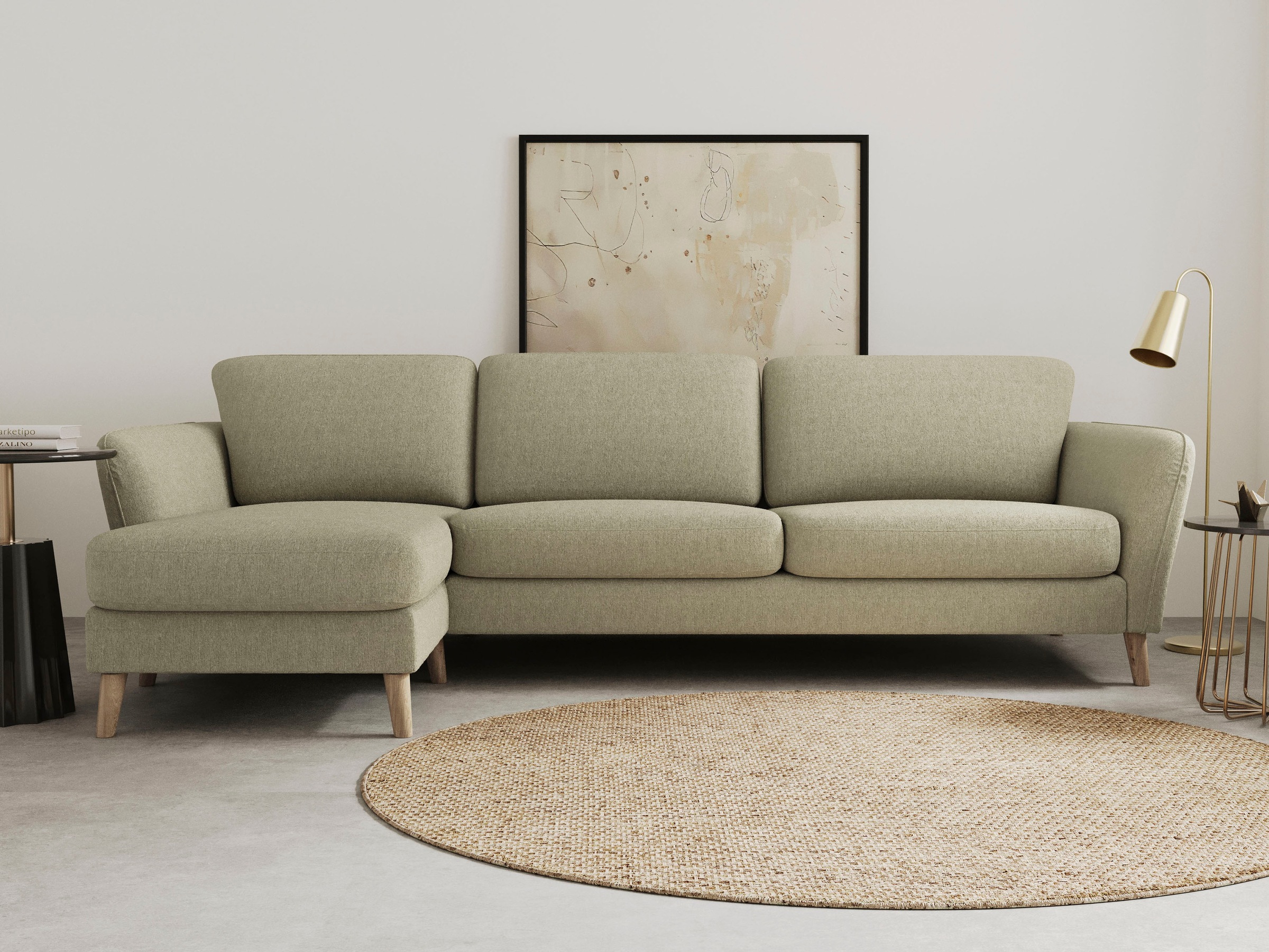 Home affaire Ecksofa »MARSEILLE (279/152cm),L-Form, Rec. rechts/links, vers günstig online kaufen
