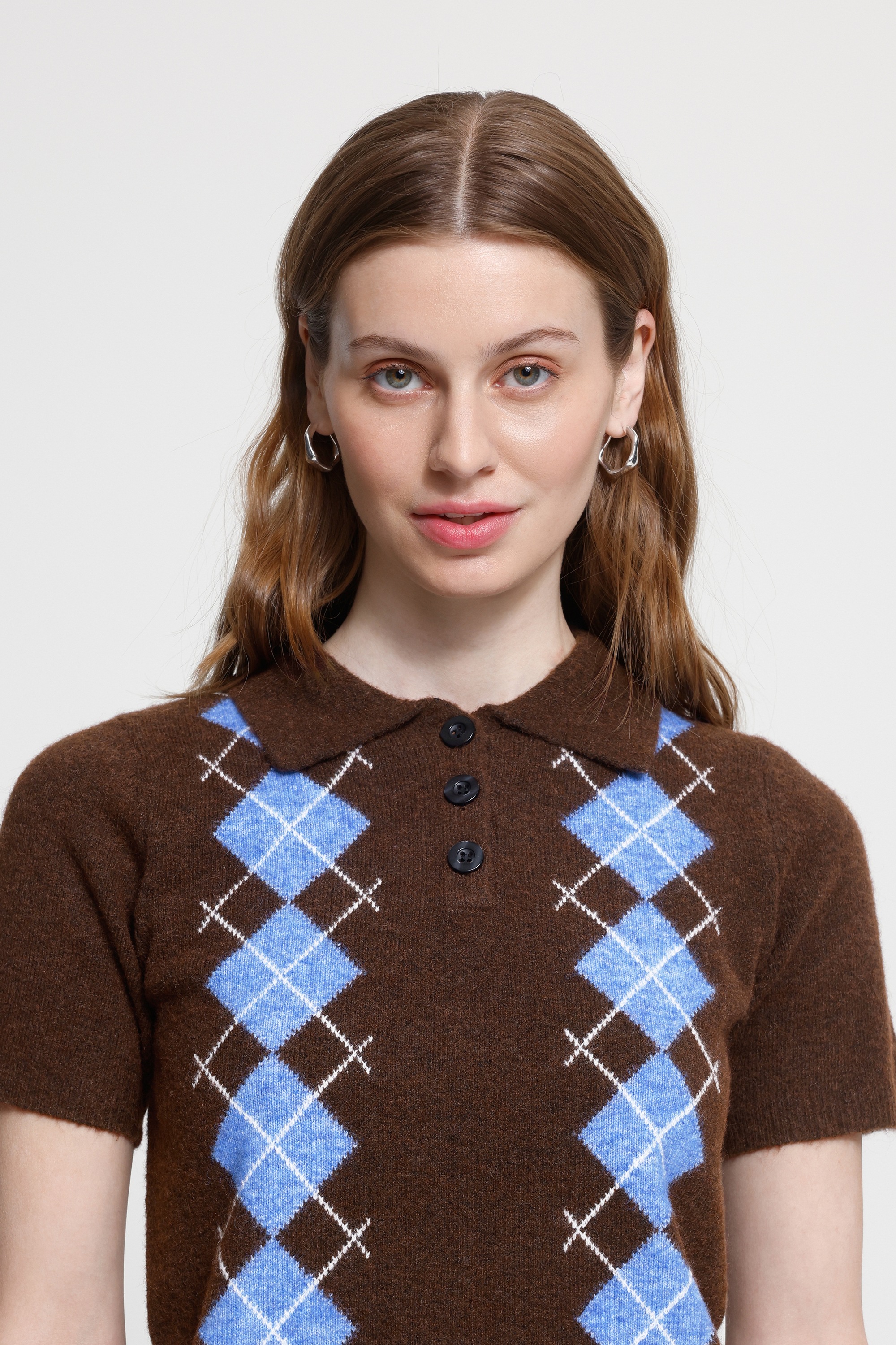 Ichi Kurzarmpullover »Kurzarm-Bluse IHDASILA«