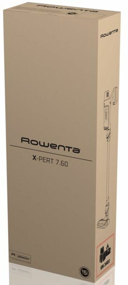 Rowenta Akku-Hand-und Stielstaubsauger »RH6A31 X-Pert 7.60«, kabellos, bis zu 45 Min. Laufzeit, leistungsstarkes Reinigen