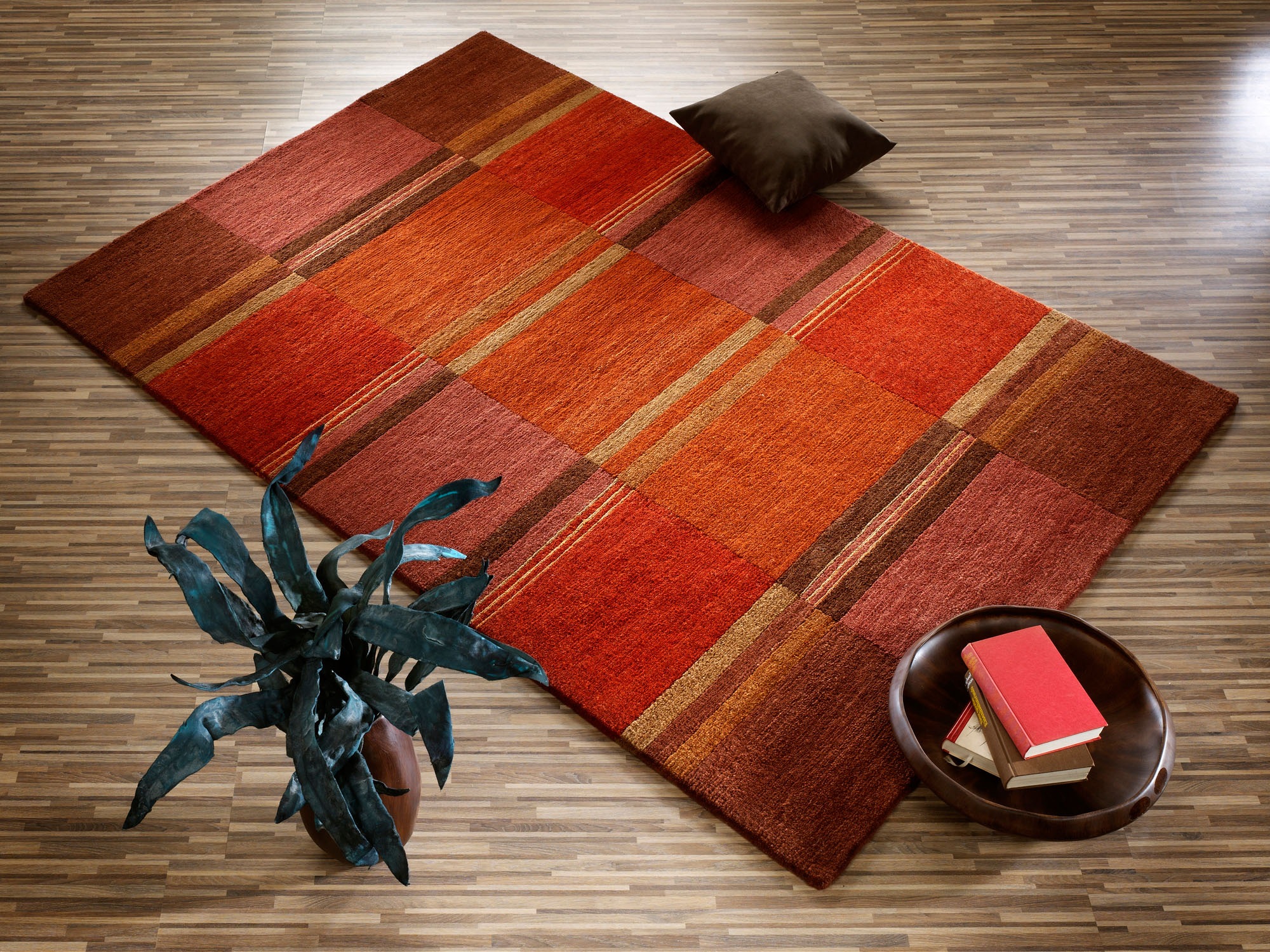 OCI DIE TEPPICHMARKE Teppich »Sensation Soya«, rechteckig, 6 mm Höhe, handgeknüpft, Wohnzimmer
