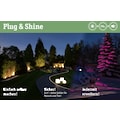 Paulmann LED Lichtleiste »Outdoor Plug & Shine Boden EBL«, 1 flammig-flammig, IP67 3000K 24V