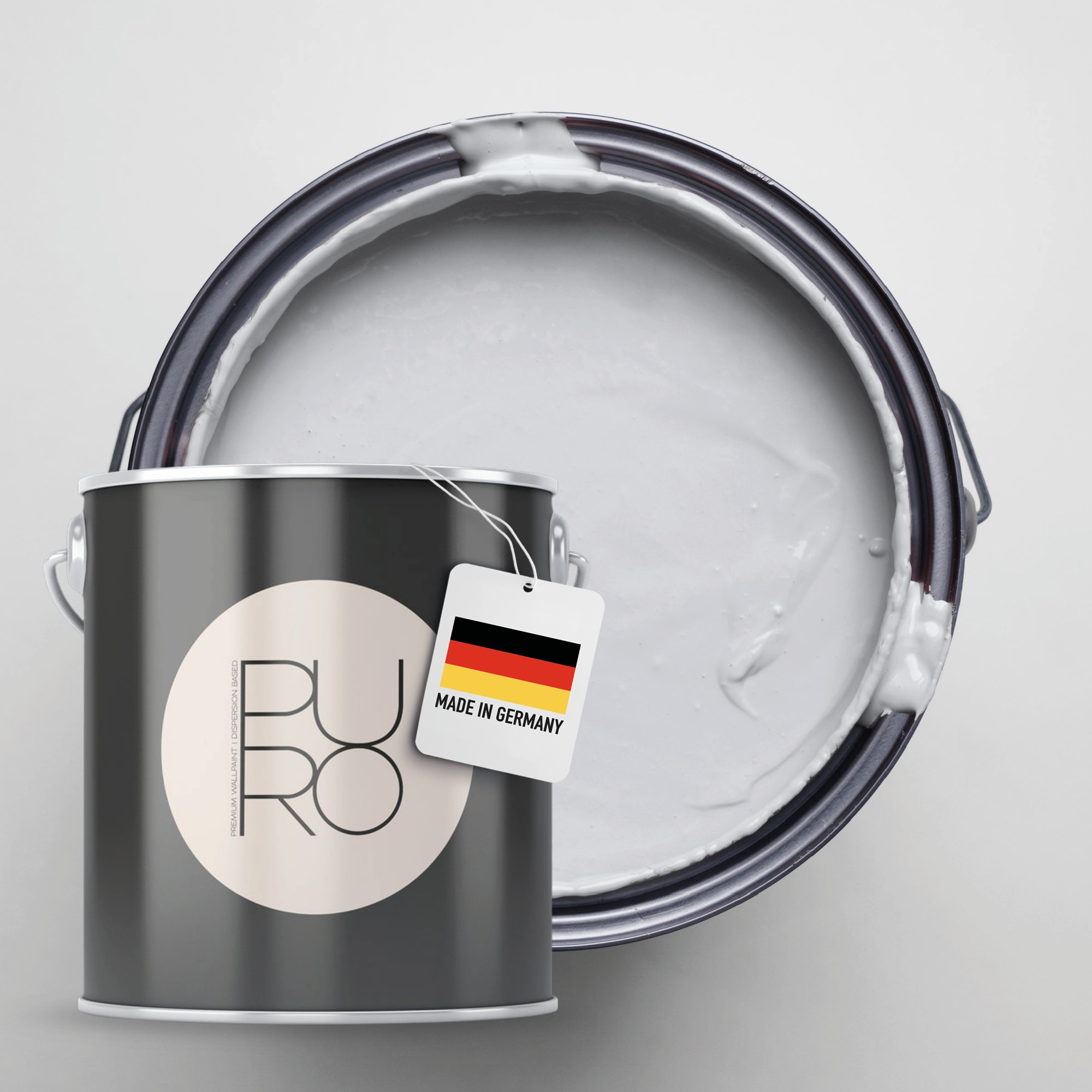 A.S. Création Wandfarbe »Premium Innenwandfarbe PURO Tuchmatt ocean blue« ideal für Wohnzimmer, Schlafzimmer, Flur und Küche, Farbwelt Blau
