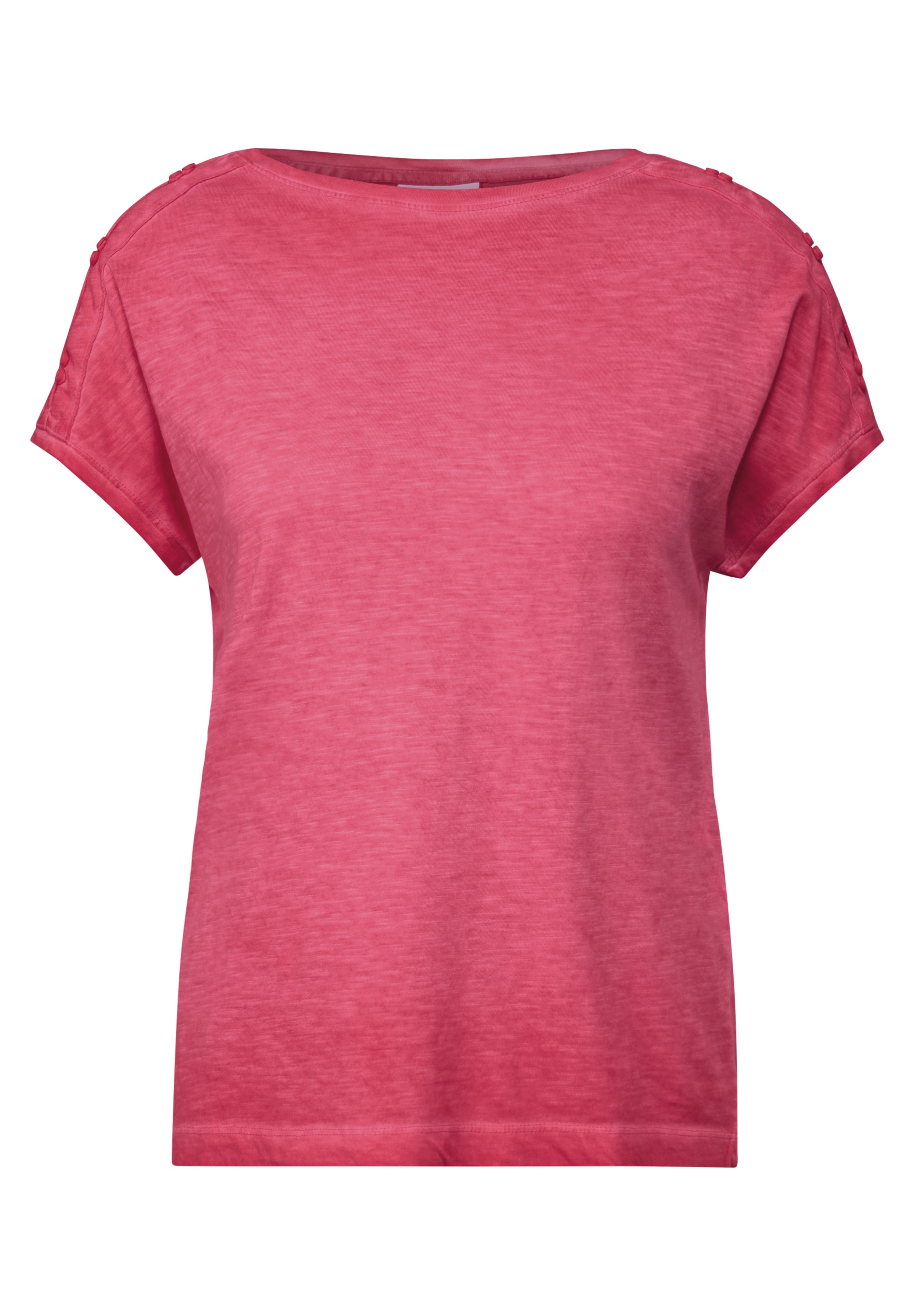 Cecil T-Shirt, mit Knopfdetail