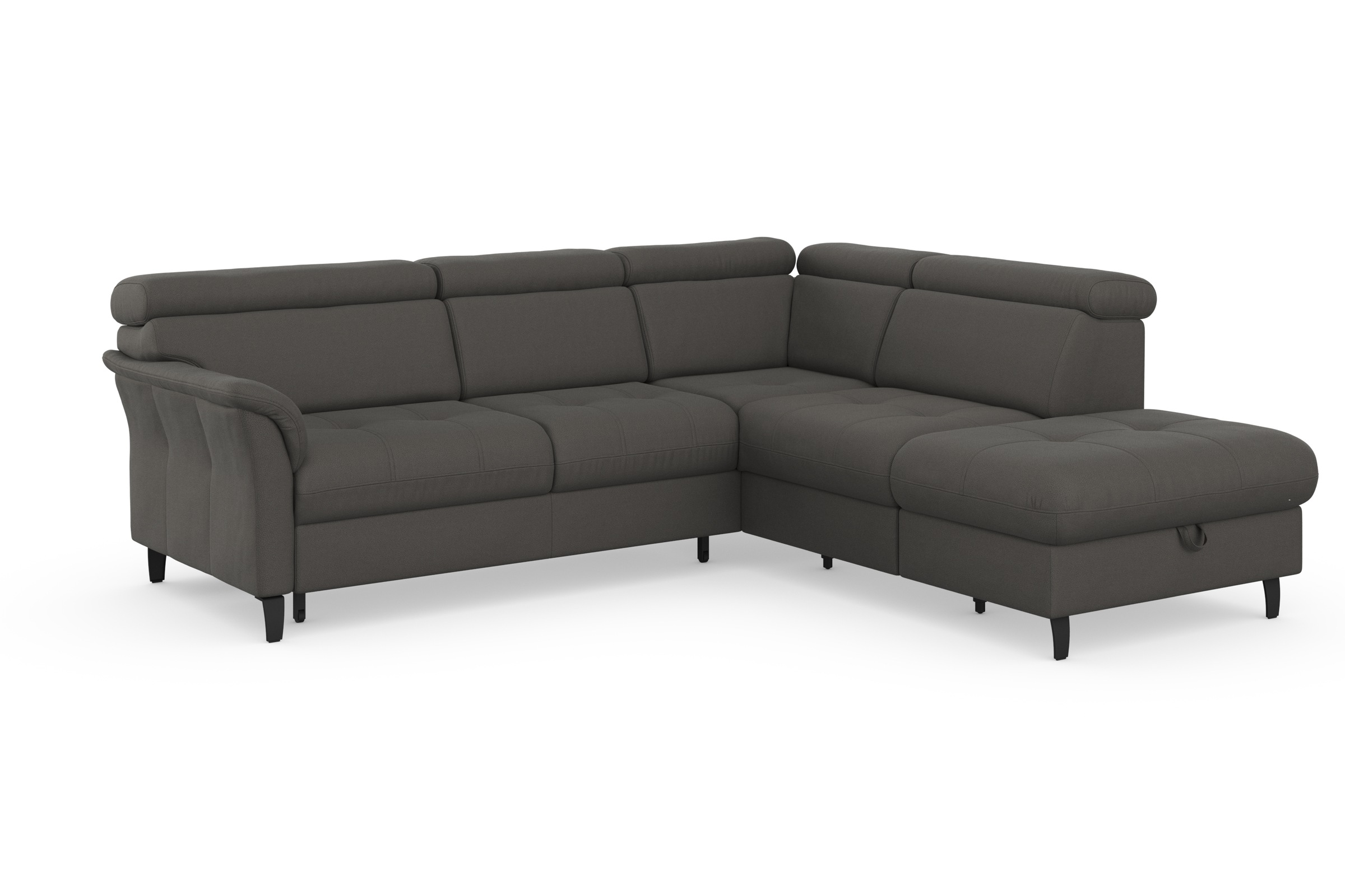 sit&more Ecksofa »Marano L-Form«, inklusive Kopfteilverstellung, wahlweise günstig online kaufen