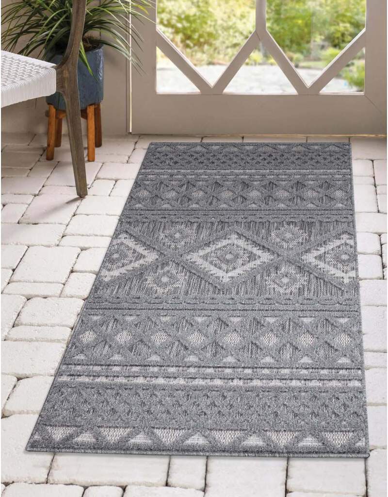 Carpet City Teppich "In-& Outdoorteppich Santorini 435, 3D-Effekt, Boho-Loo günstig online kaufen