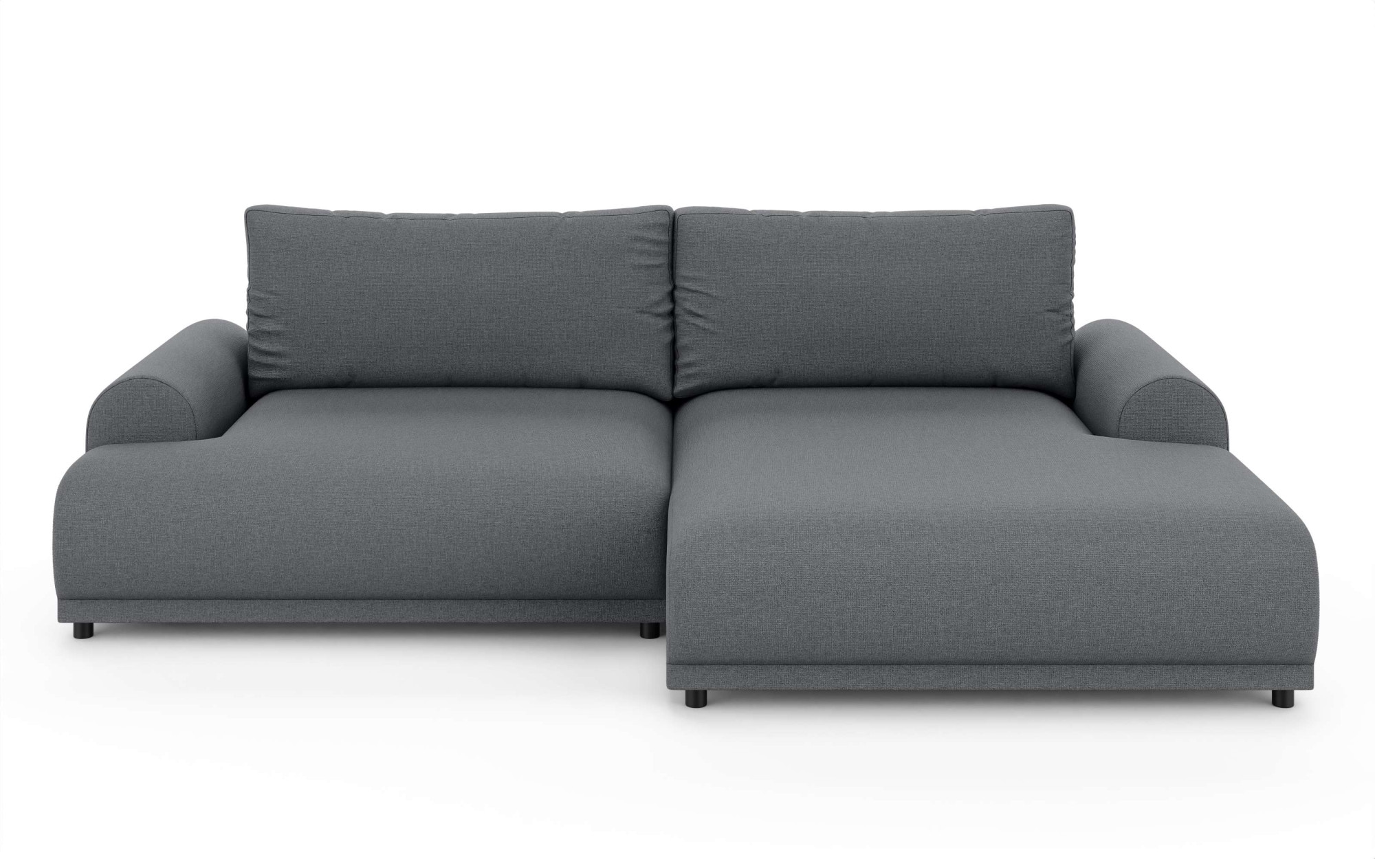 INOSIGN Ecksofa »Marsby, mit Bettfunktion und Bettkasten, Maße: B/H/T 242/65/145 cm«, L-Form mit Wellenunterfederung, Recamiere links oder rechts bestellbar