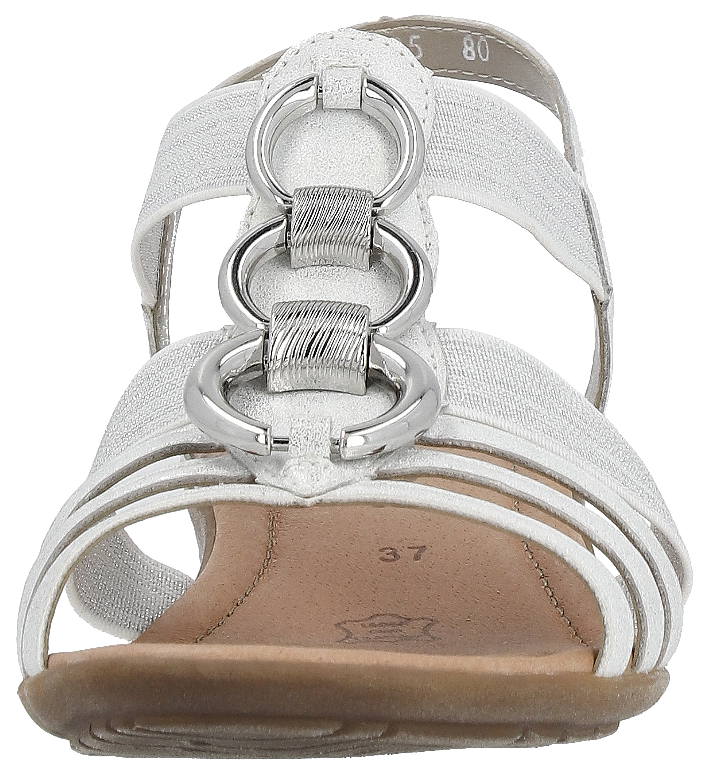 Remonte Riemchensandale, Keilabsatz, Sommerschuh, Sandalette mit Gummizügen