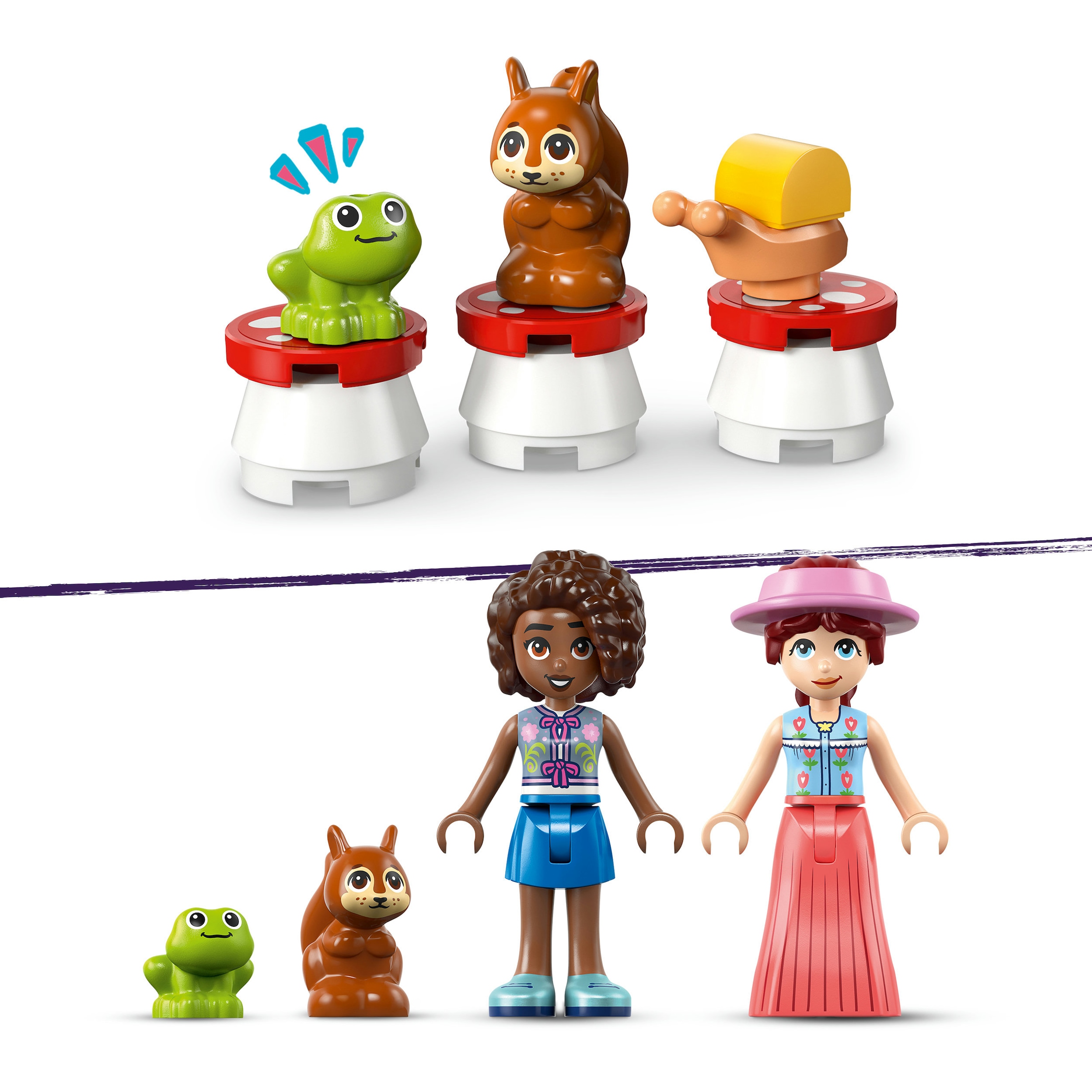 LEGO® Konstruktionsspielsteine »Teeparty im Wald (42690), LEGO Friends« Made in Europe