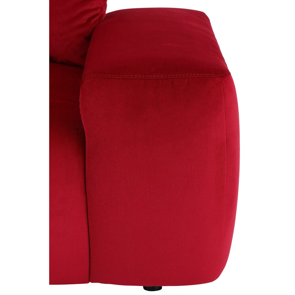Home affaire Big-Sofa »Sundance Luxus«, mit besonders hochwertiger Polsterung für bis zu 140 kg pro Sitzfläche