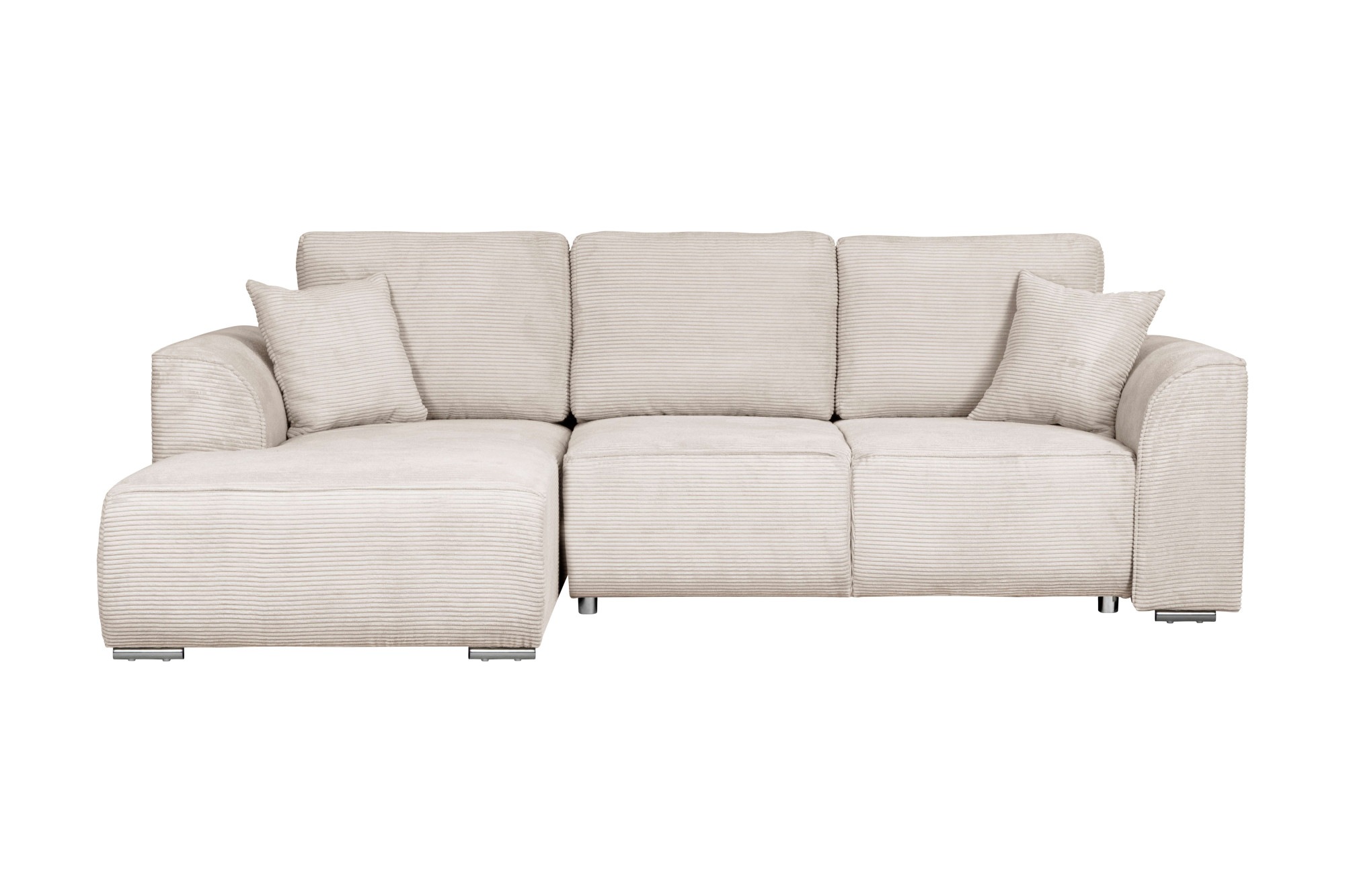 INOSIGN Ecksofa »BEATRICE optionale Schlafsofa mit Bettkasten, B/T/H: 265/1 günstig online kaufen