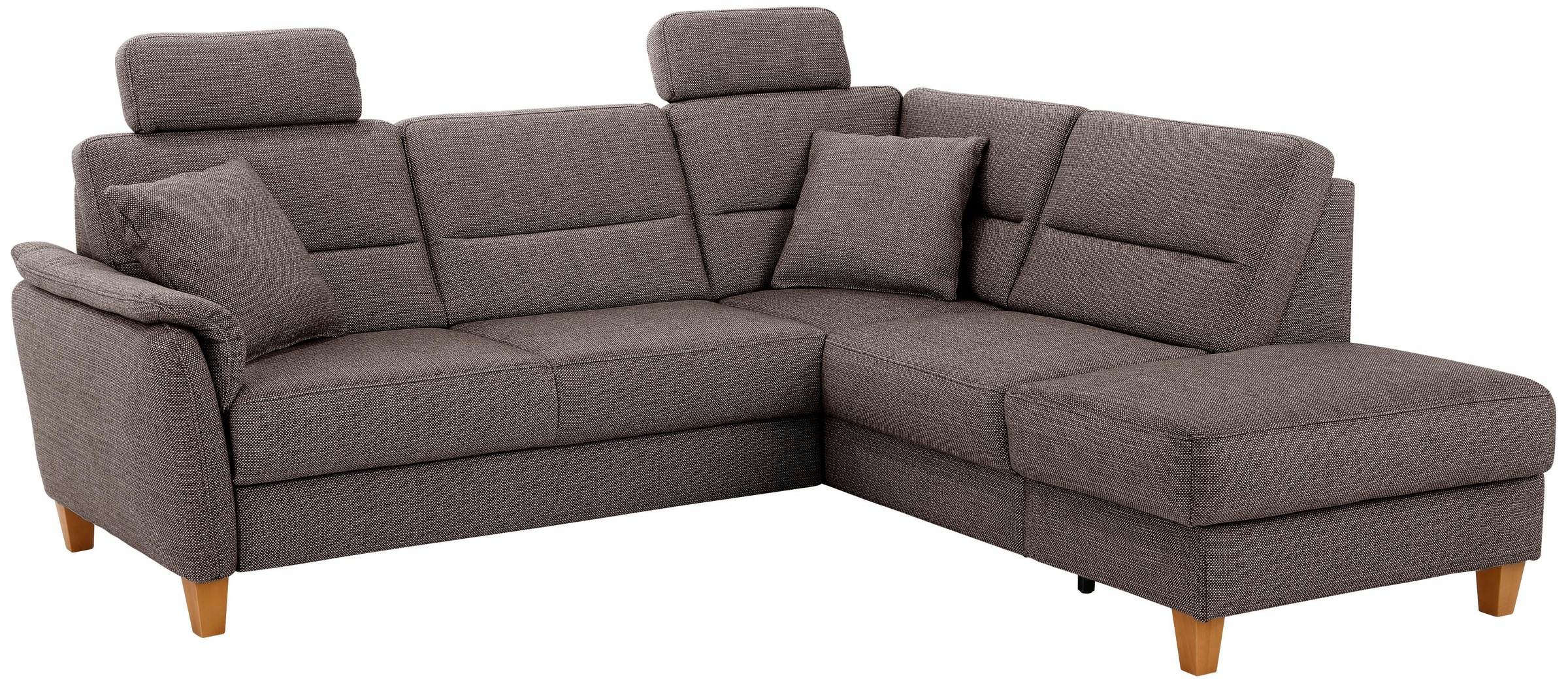 Home affaire Ecksofa »Palmera L-Form«, Federkern, wahlweise mit Bettfunktion und mit/ohne Stauraum