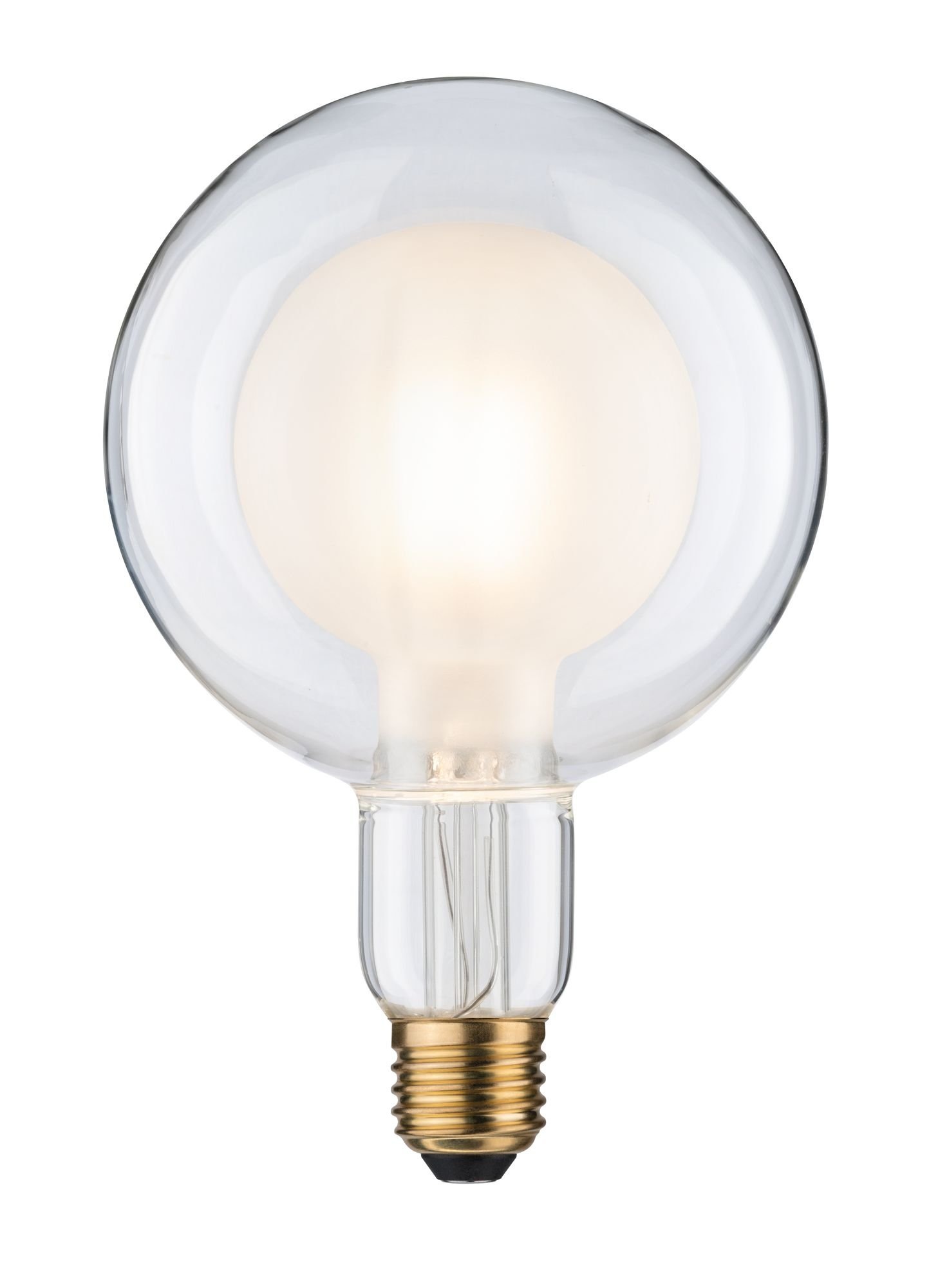 Paulmann LED-Leuchtmittel »G125 Inner Shape 400lm matt 4W 2700K 230V«, 1 St günstig online kaufen