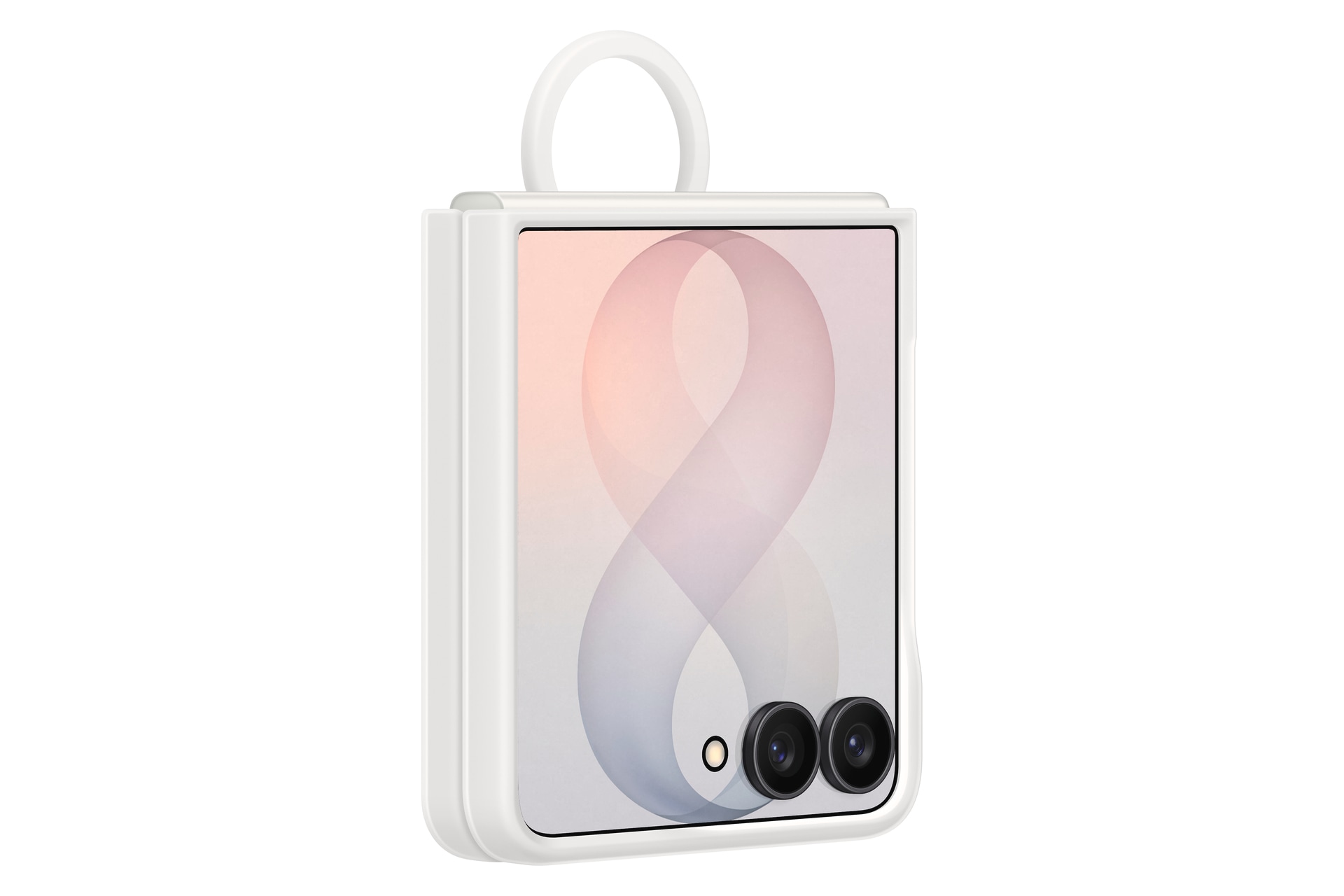 Samsung Smartphone-Hülle »Silicone Ring Magnet Case für Galaxy Flip8« Smartphones Backcover, Schutzhülle, Handyschutzhülle, Case, Schutzcase, stoßfest