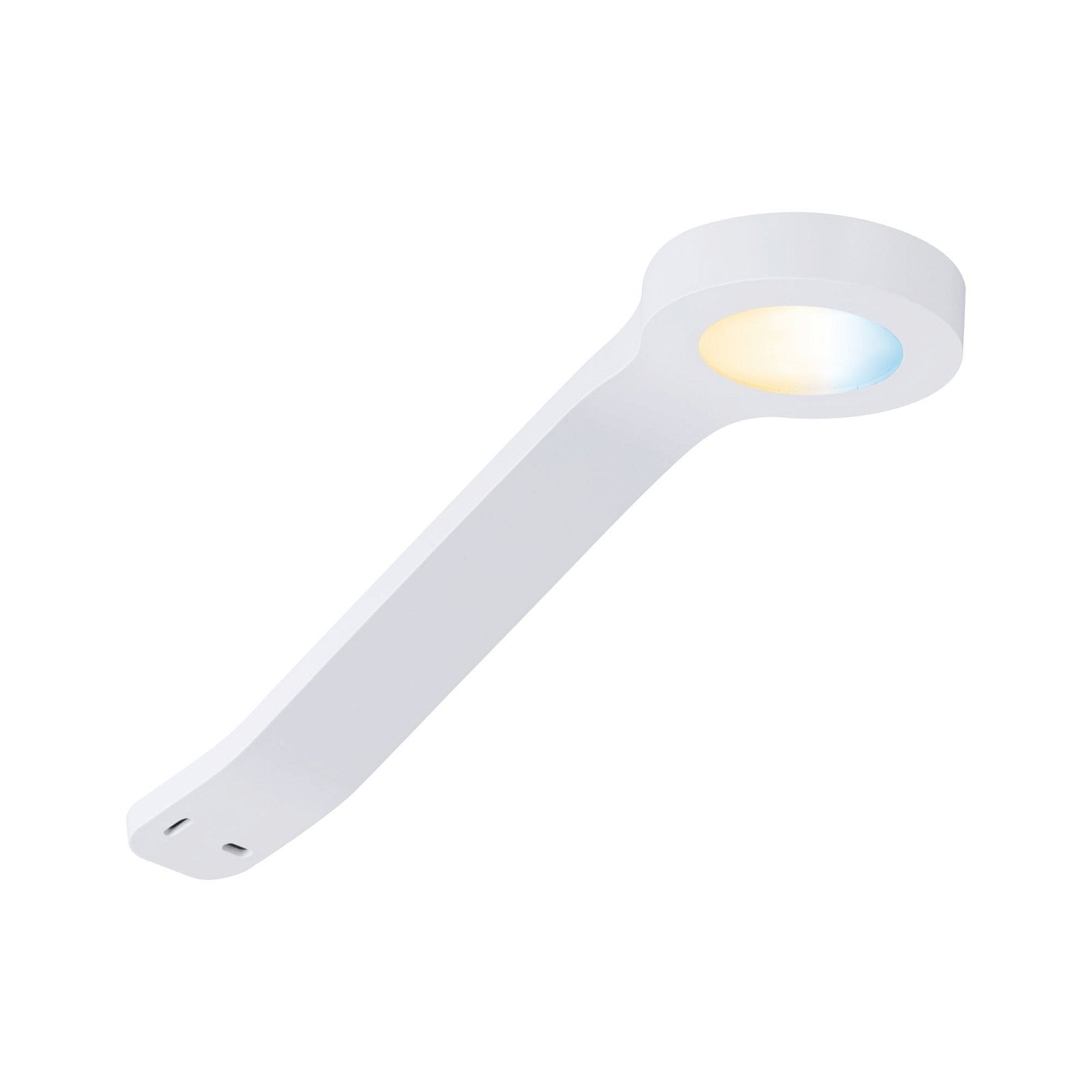 Paulmann Unterschrankleuchte »Clever Connect Mike 2x2,5W DC 2700-6500K 12V Weiß matt/Kunststoff«, 2 flammig, Starter-Set