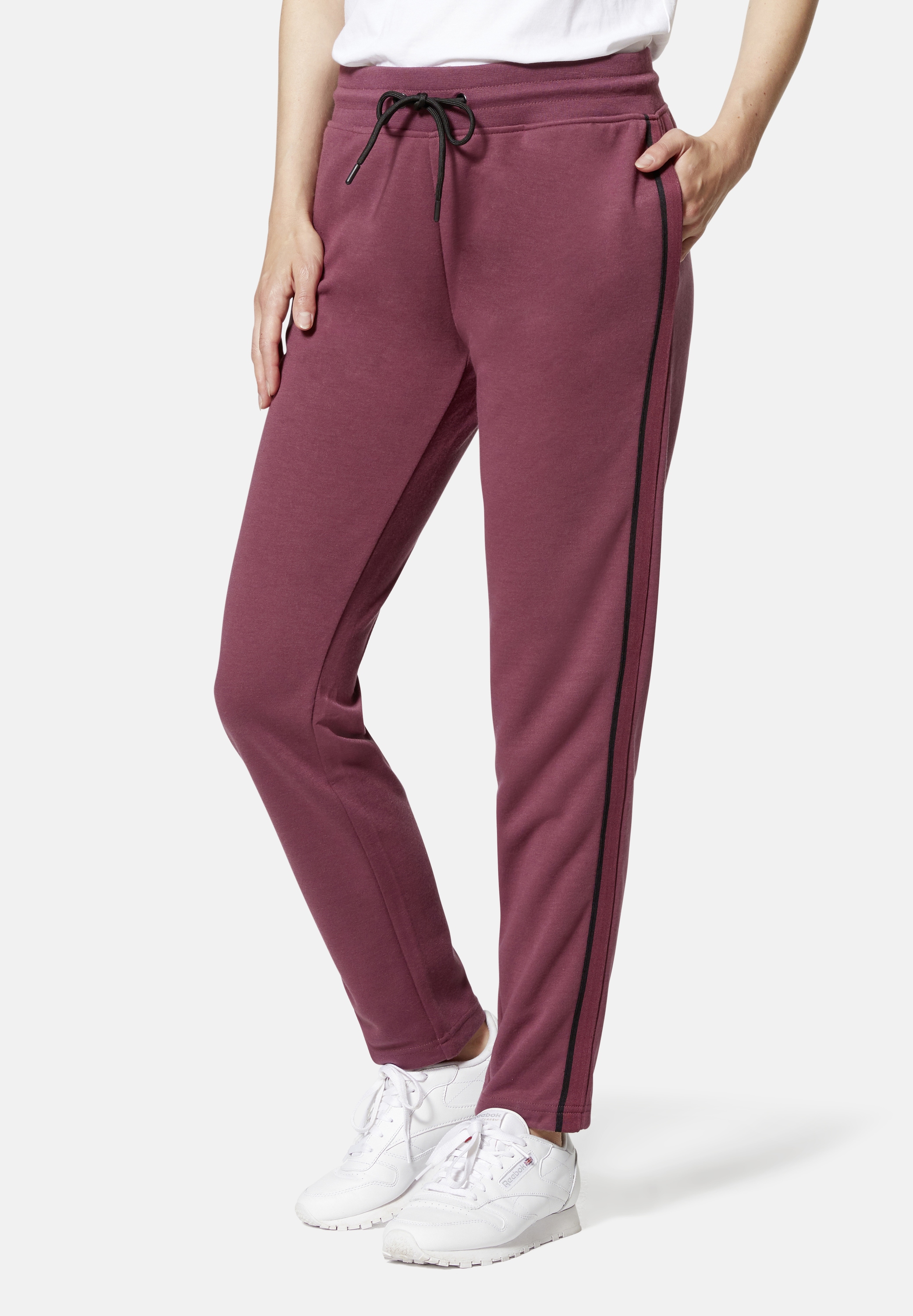 Sporthose  Sporthose Galon, Sporthose Regular Fit Sport Synthetic für Damen, Gr. 36/38, dusty berry