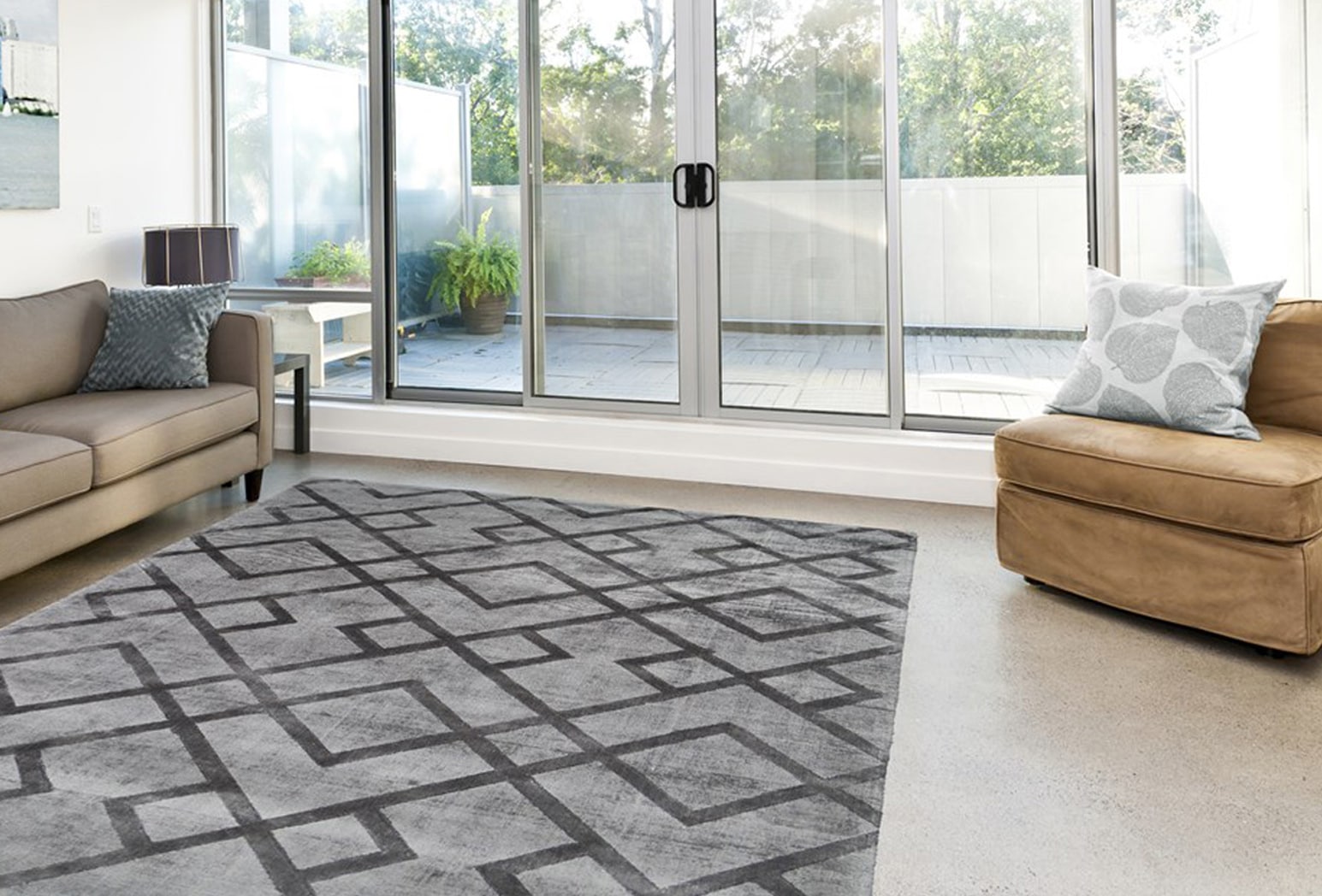 my home Teppich »Dafina«, rechteckig, 13 mm Höhe, Wohnzimmer günstig online kaufen