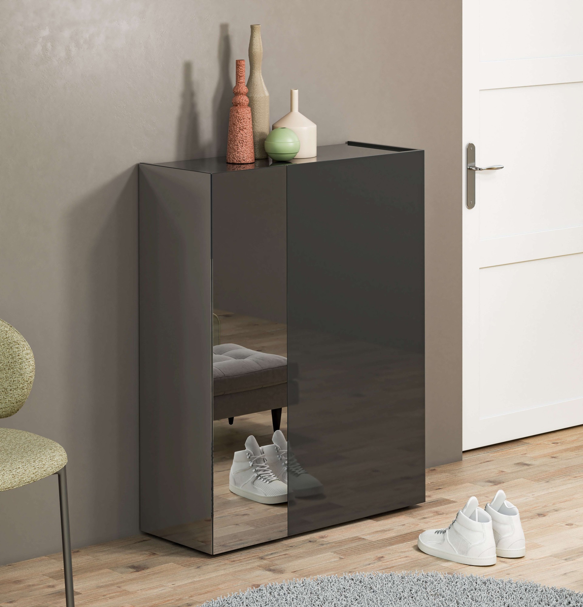 INOSIGN Schuhschrank »Tanko,Schukommode,mit 5 verstellbare Holzböden, indiv günstig online kaufen
